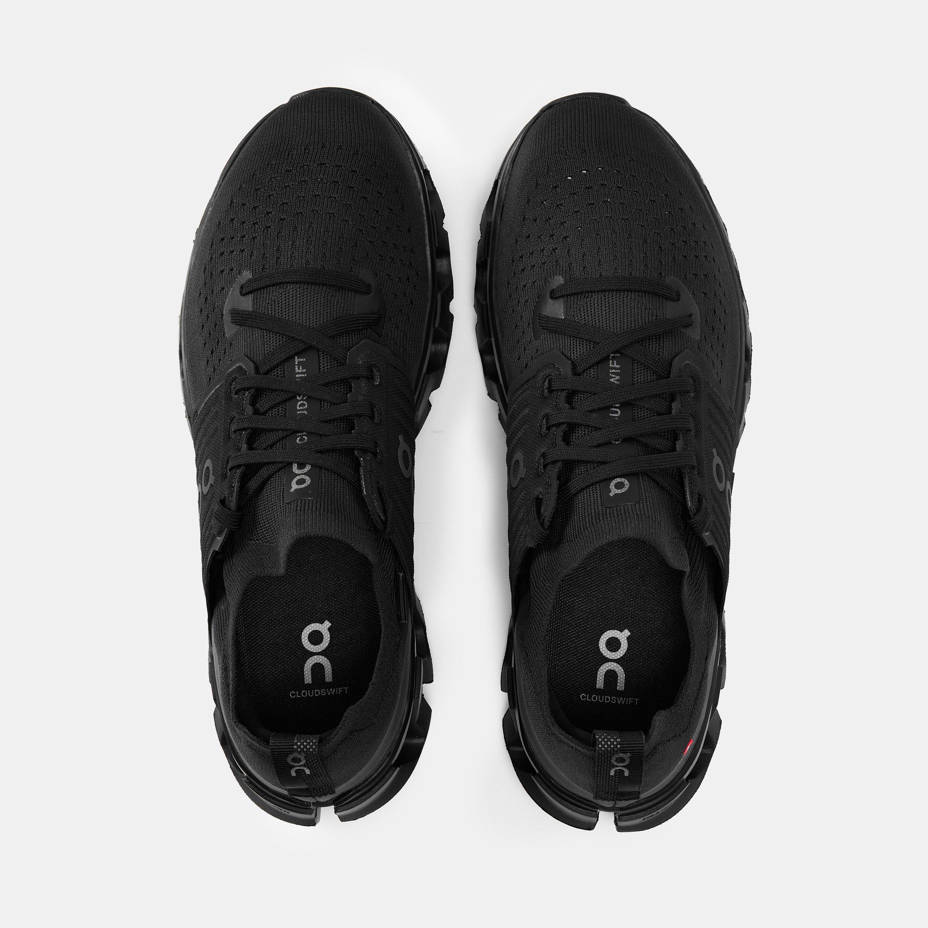 Black/Black - On - Mens Cloudswift 4 Running Shoes - 5