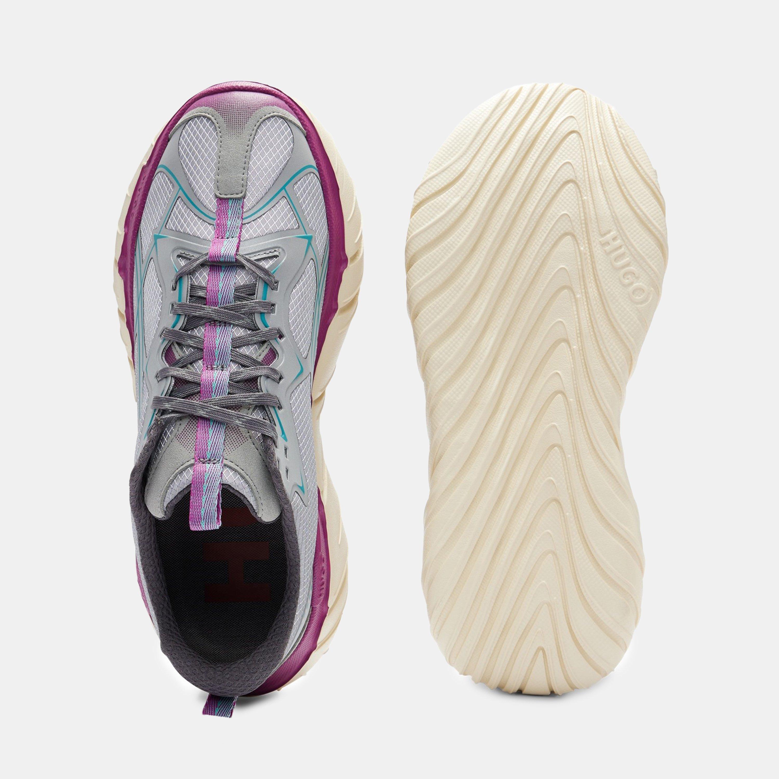 Silver - Hugo - Men's Xeno Neutral Road Running Shoes - 4