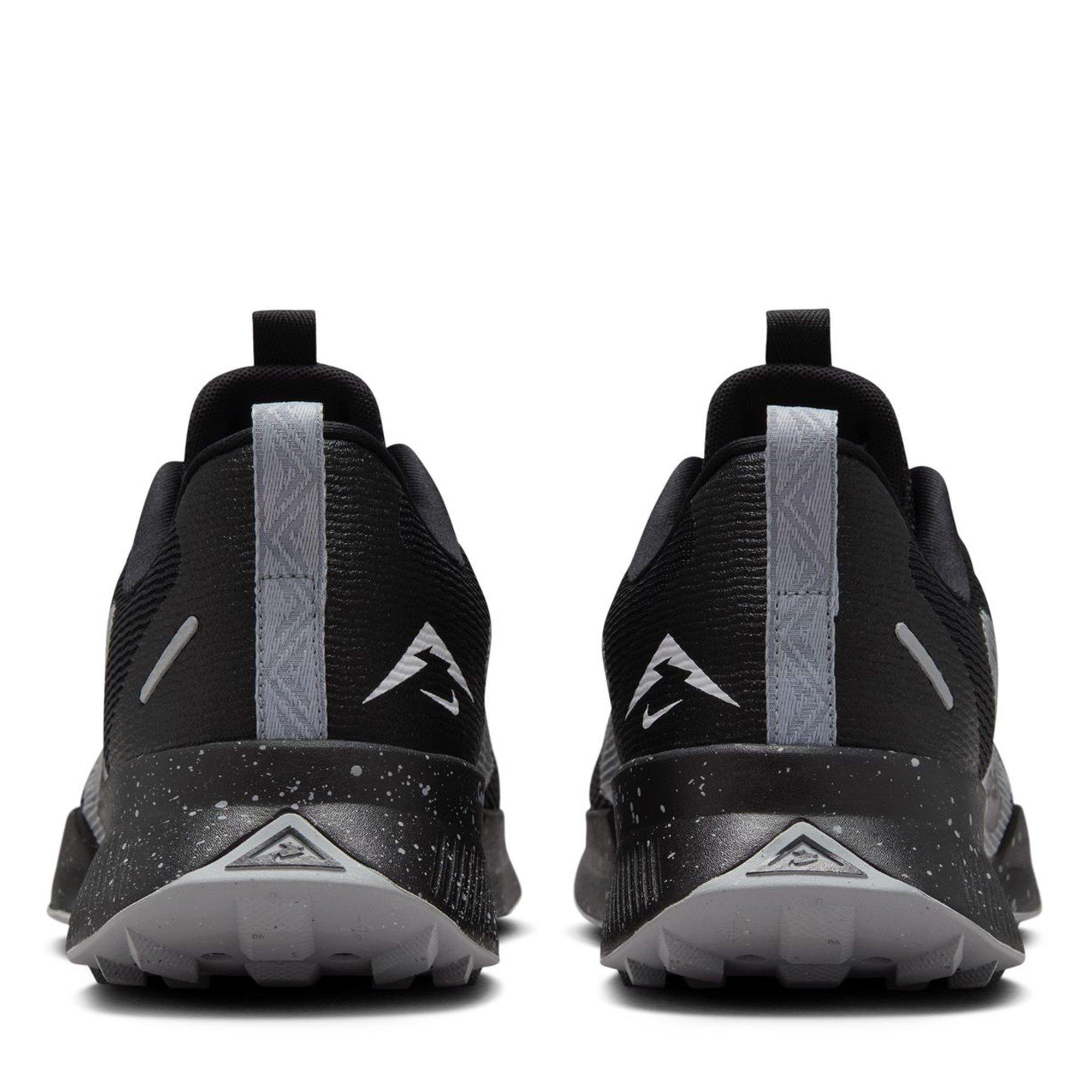 Blk/Grey-Dust - Nike - Juniper Trail 3 Mens Trail Running Shoes - 5