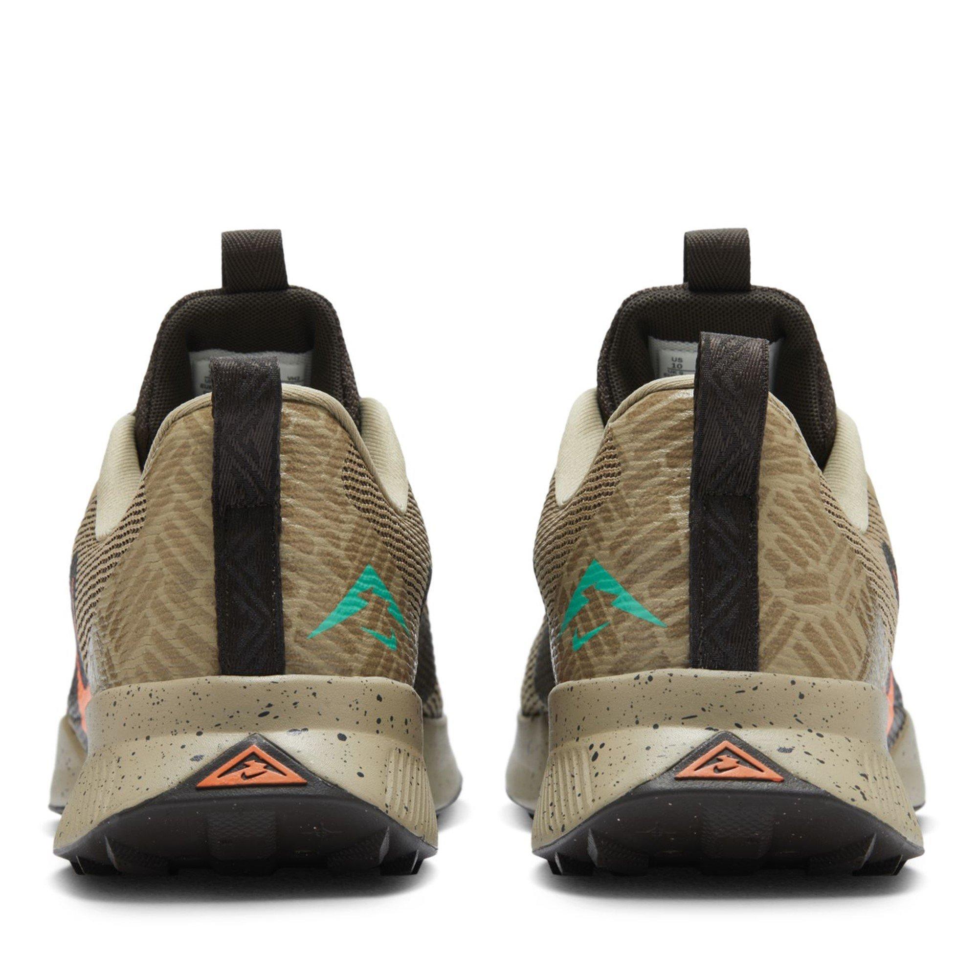 Khaki/Vel-Brown - Nike - Juniper Trail 3 Mens Trail Running Shoes - 6