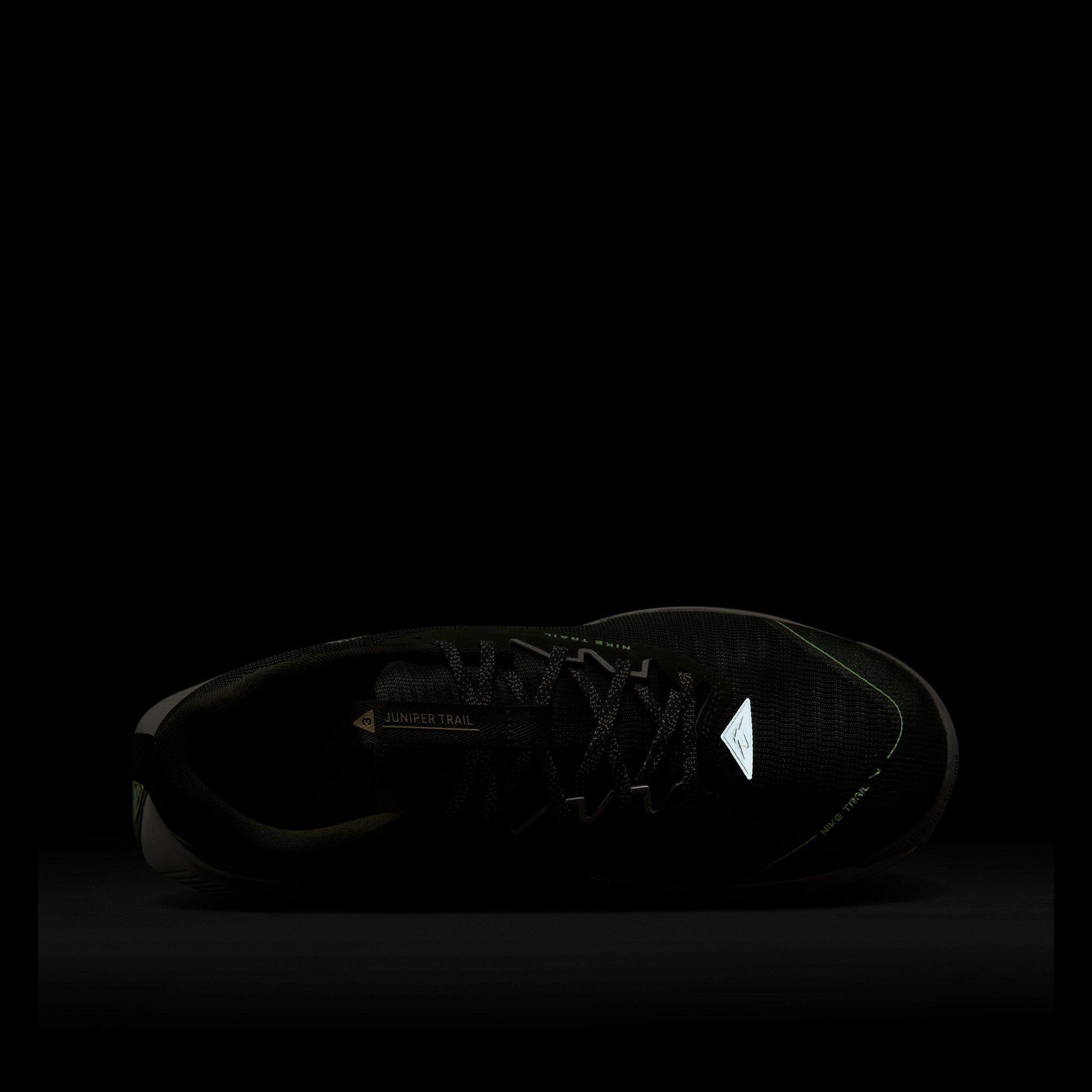 Sequoia/Wht-Gry - Nike - Juniper Trail 3 Mens Trail Running Shoes - 10