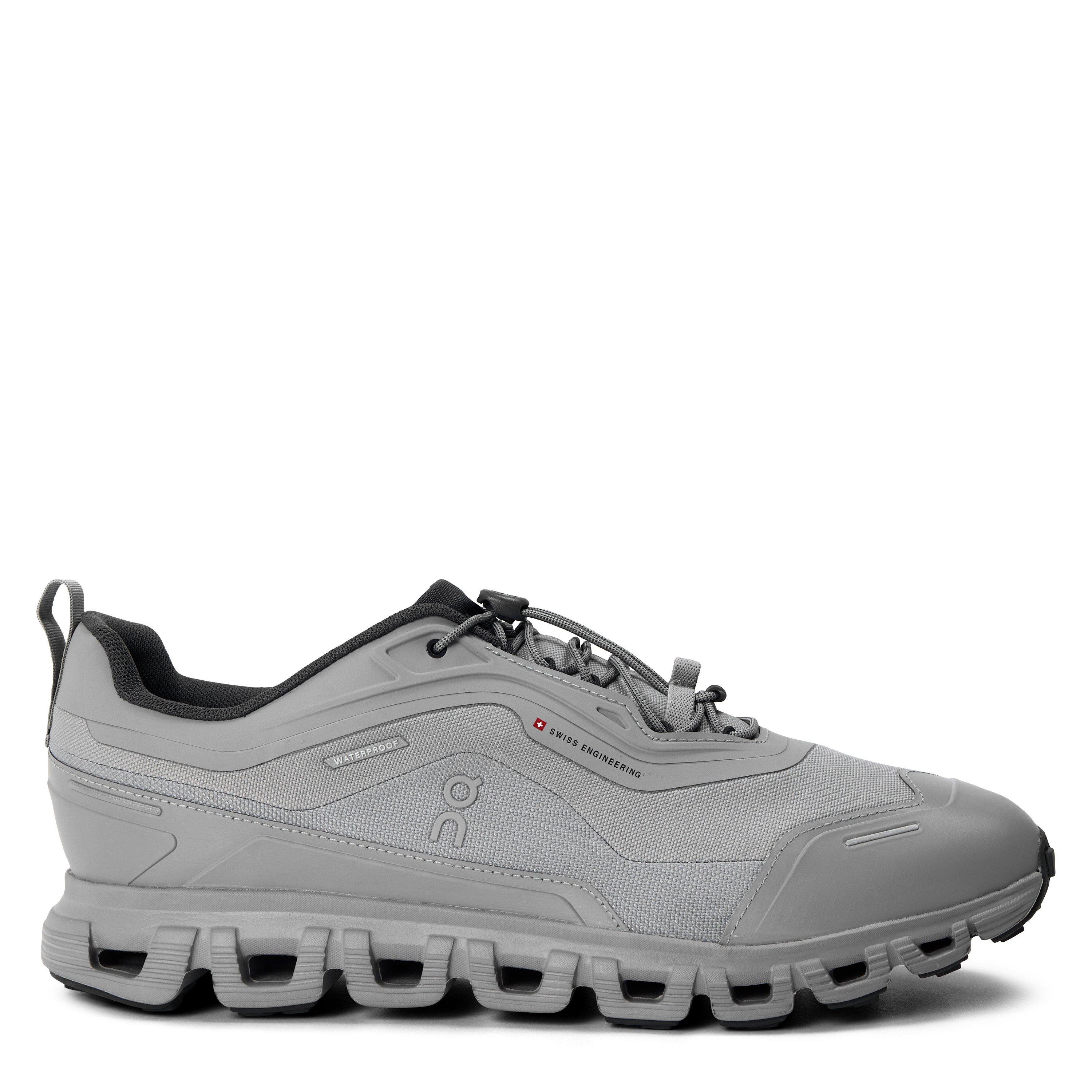 On Men's Cloud 6 Geo Running Shoes - Alloy/Alloy - Size 8.5 (42.5)