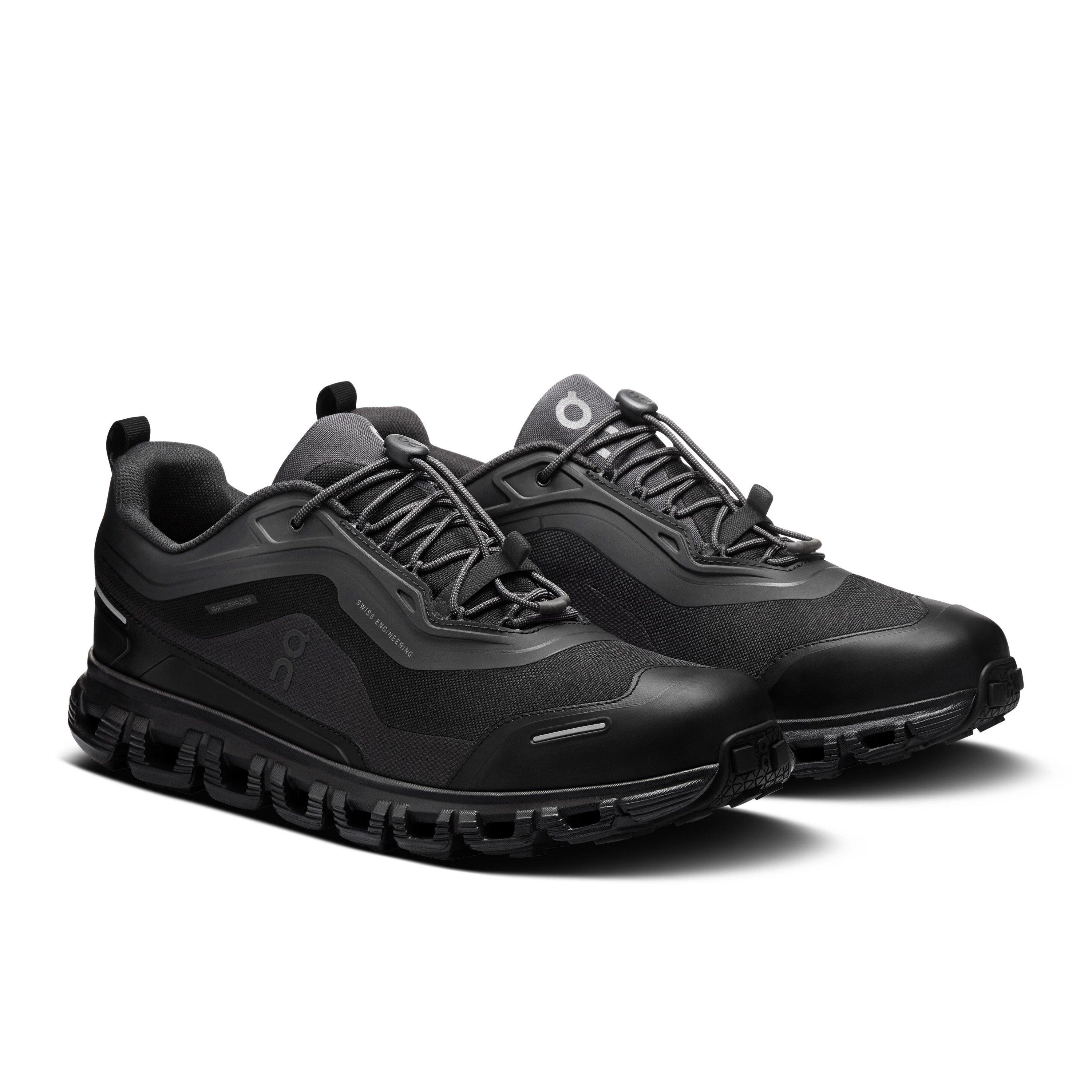 Black/Black - On - Men's Cloud 6 Geo Running Shoes - 3