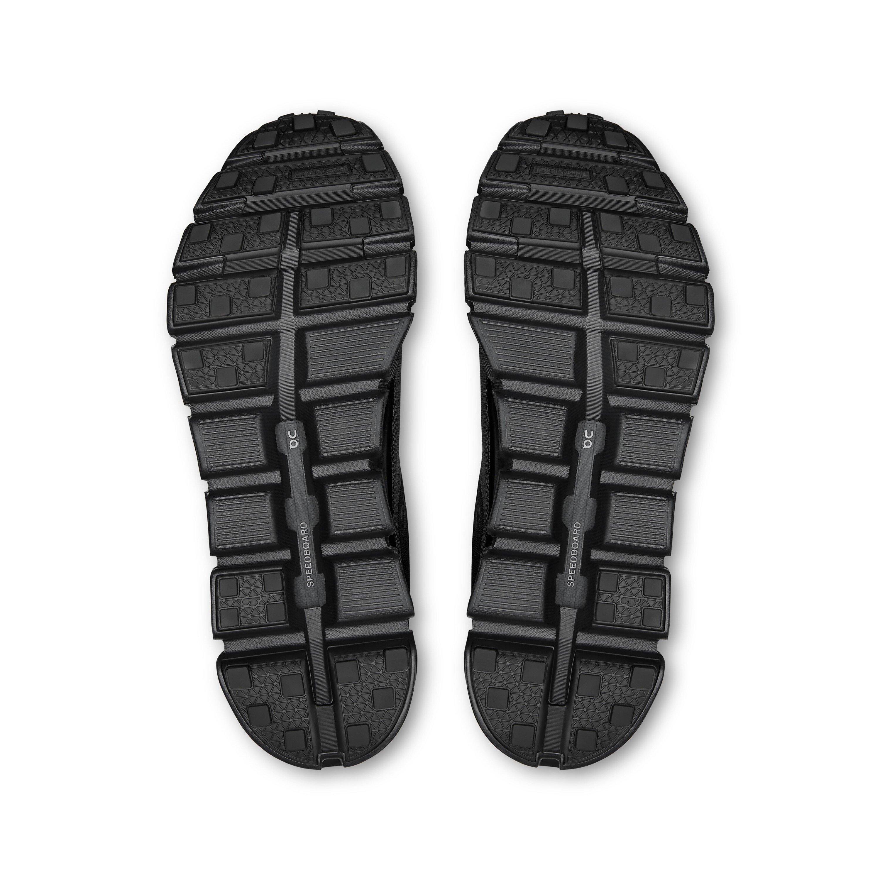 Black/Black - On - Men's Cloud 6 Geo Running Shoes - 5