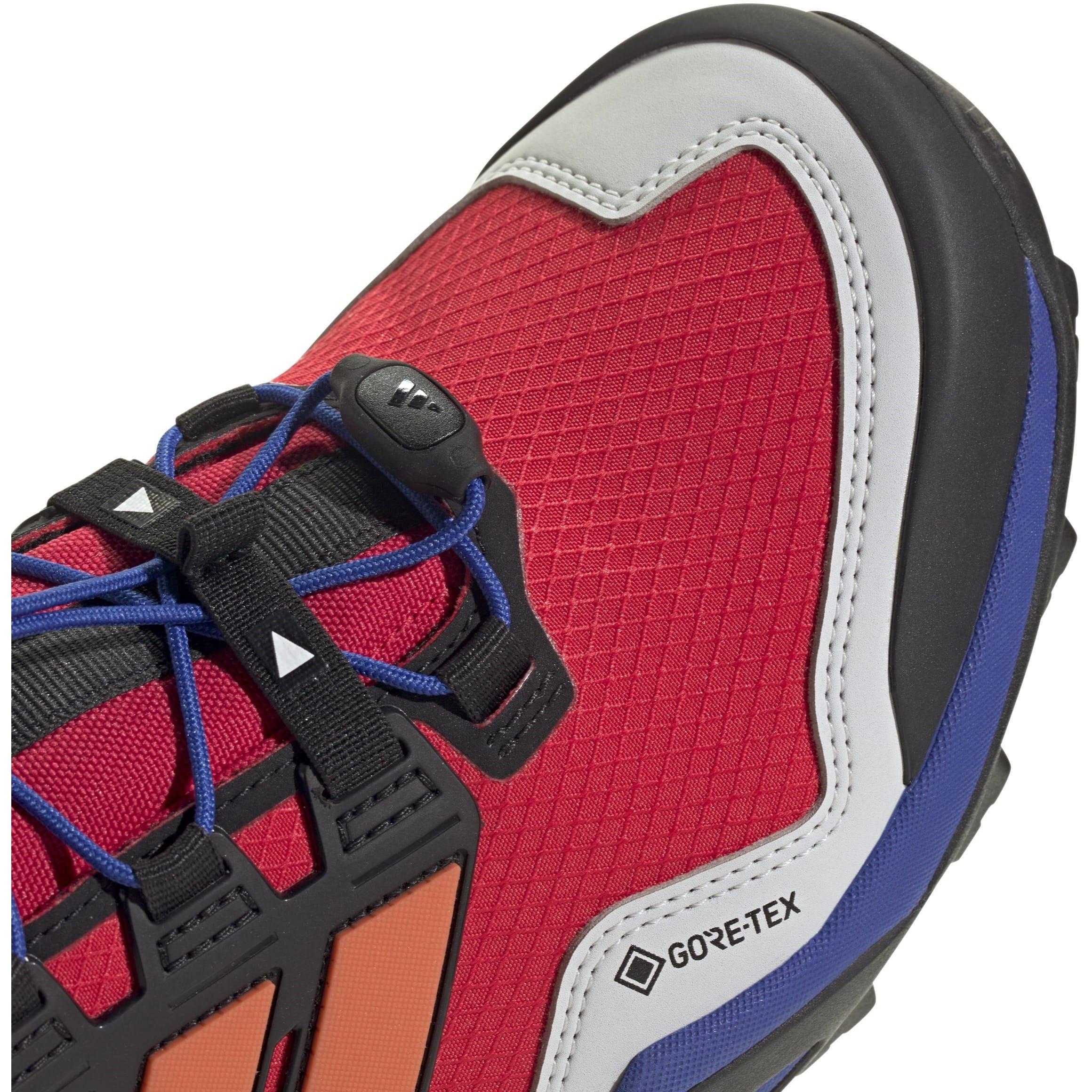 Ruby/Orgn/Blue - adidas - adidas Terrex Skychaser GORE-TEX Mens Hiking Shoes - 7