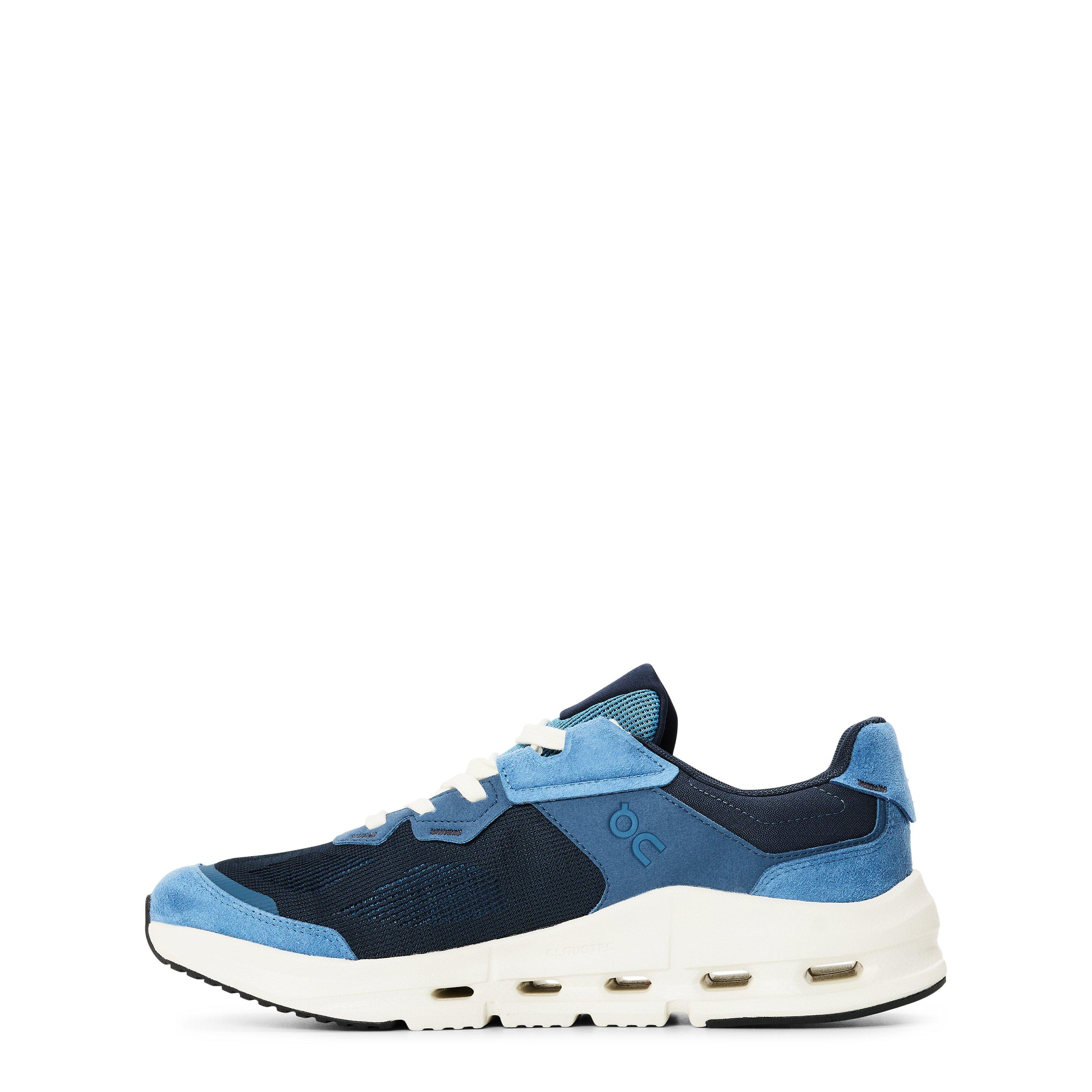 Steel/Navy - On - Men's Cloudnova Rift Running Shoes - 2