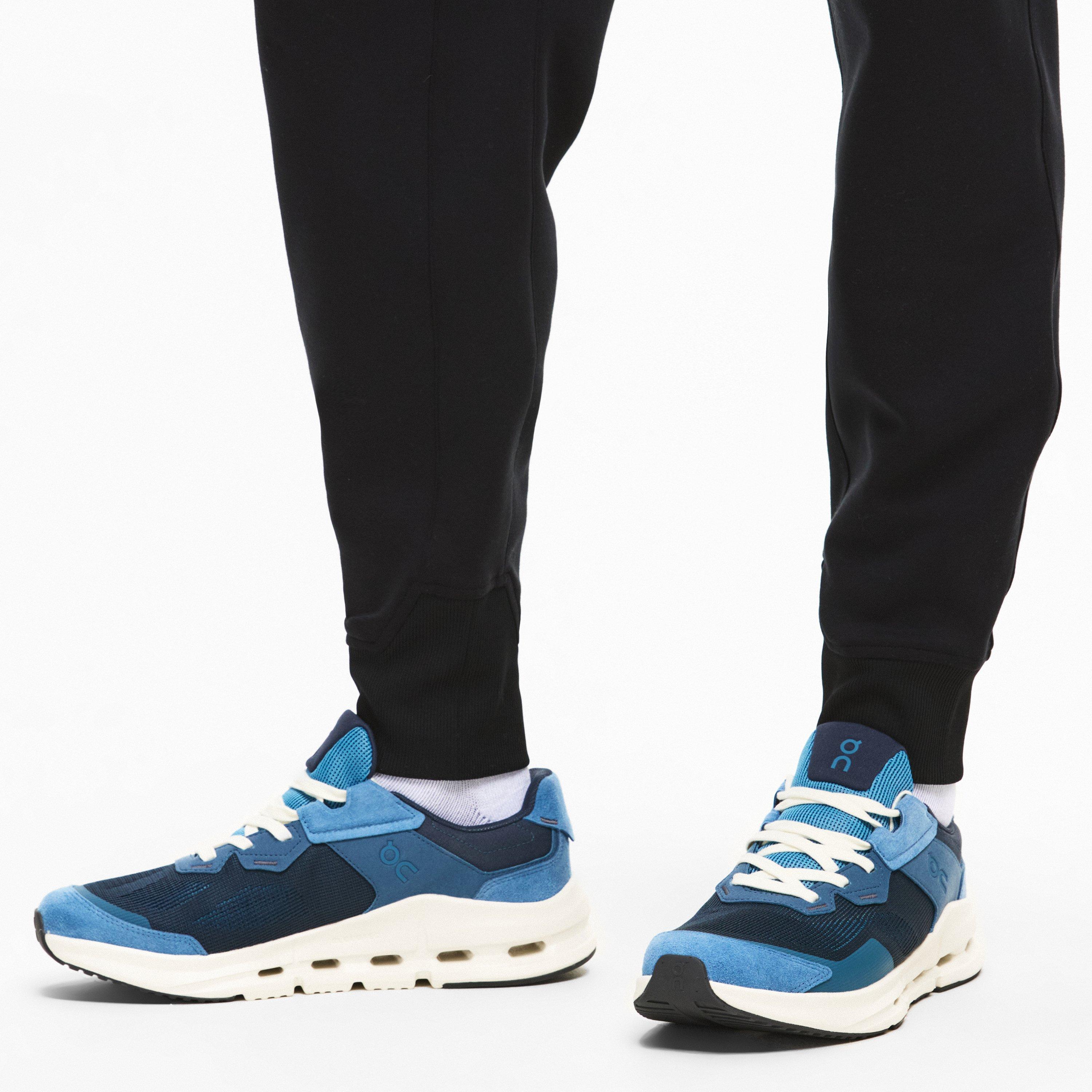 Steel/Navy - On - Men's Cloudnova Rift Running Shoes - 3