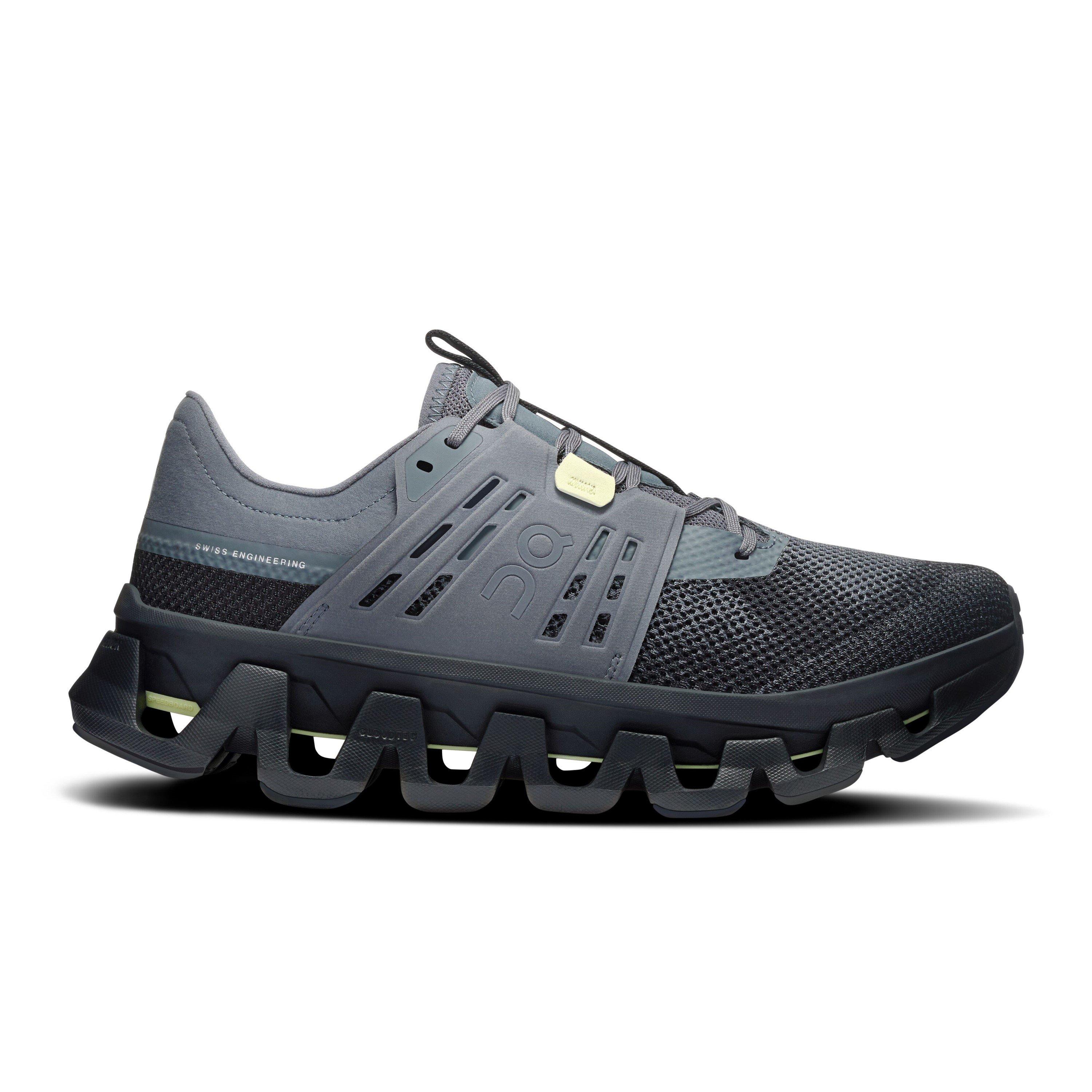 On Men's Cloudswift AMP Everyday Neutral Road Running Shoes - Stone/Black - Size 8.5 (42.5)