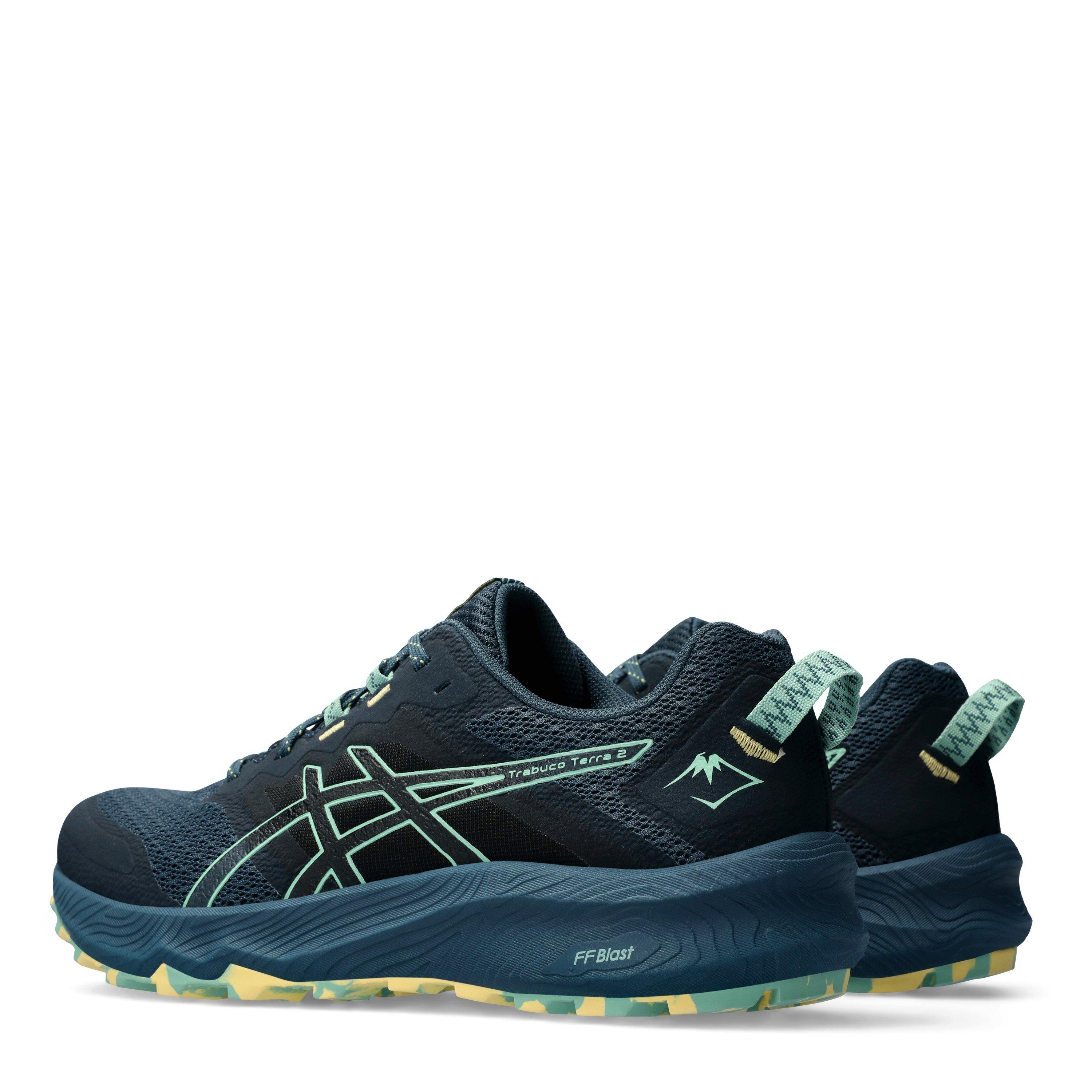 Mag Blue/D Mint - Asics - GEL Trabuco Terra 2 Mens Trail Running Shoes - 5