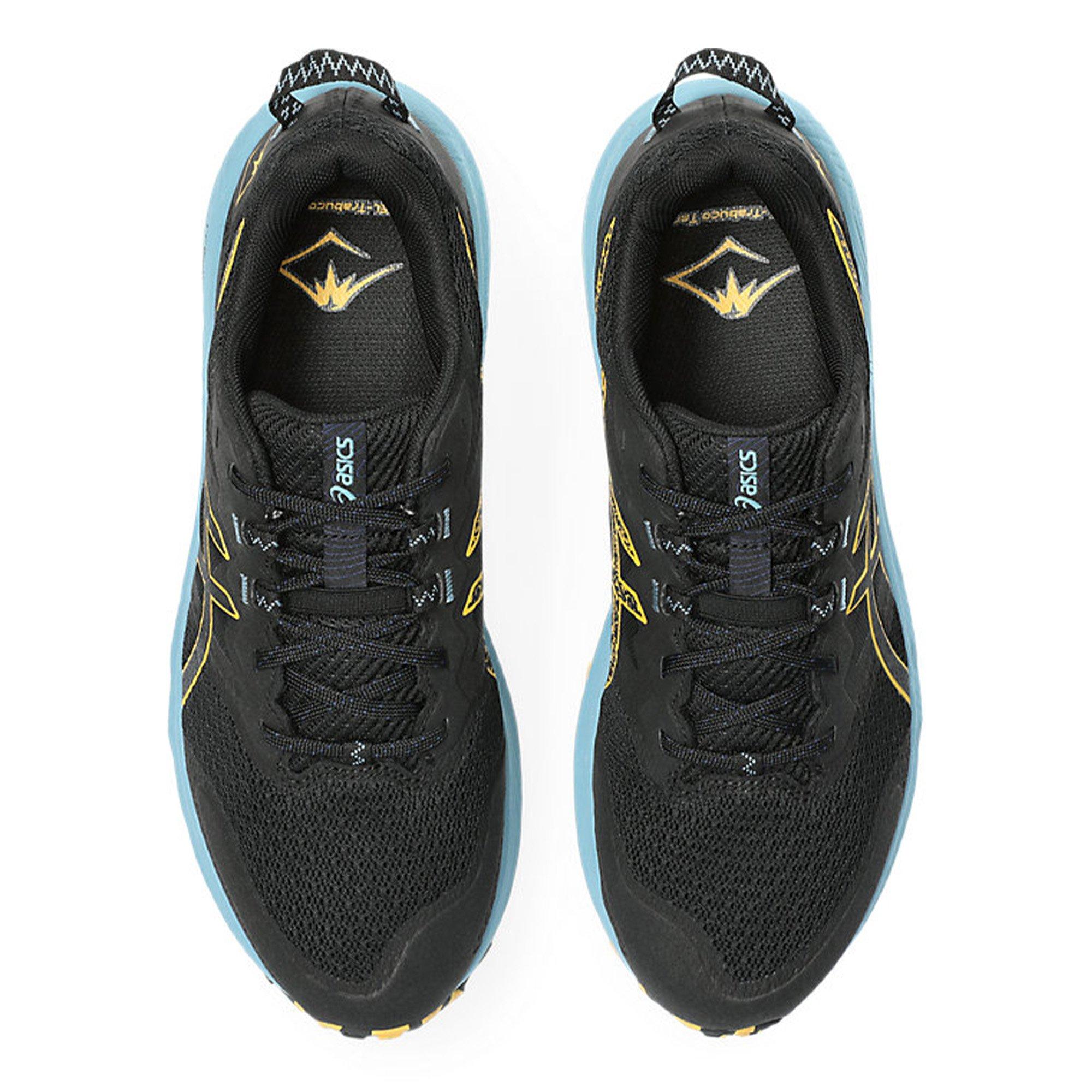 BLACK/HONEY - Asics - GEL Trabuco Terra 2 Mens Trail Running Shoes - 3