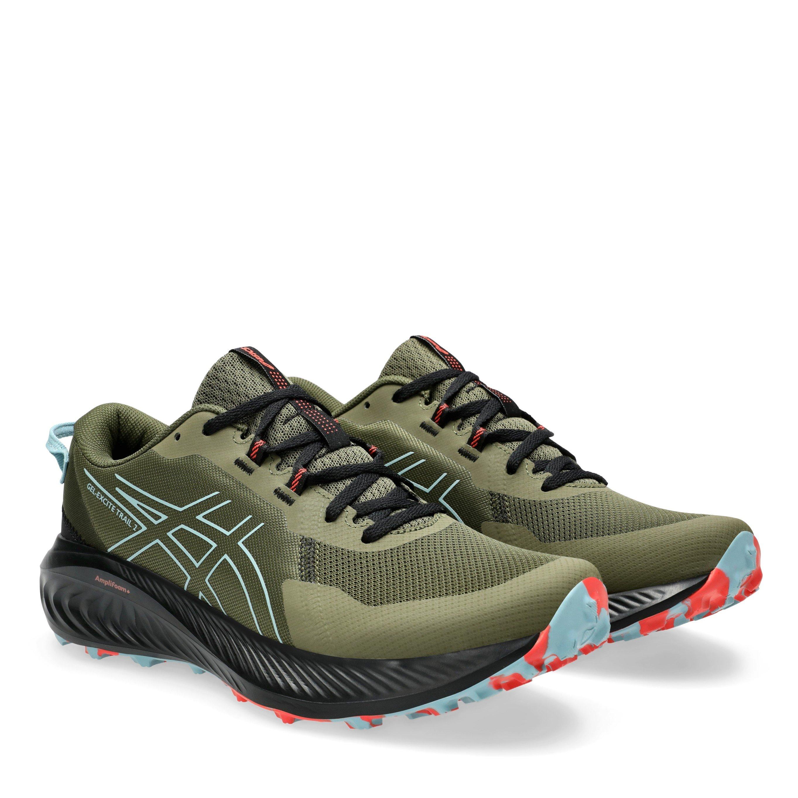 SMOGGreen/Blue - Asics - GEL Excite Trail 2 Mens Shoes - 4
