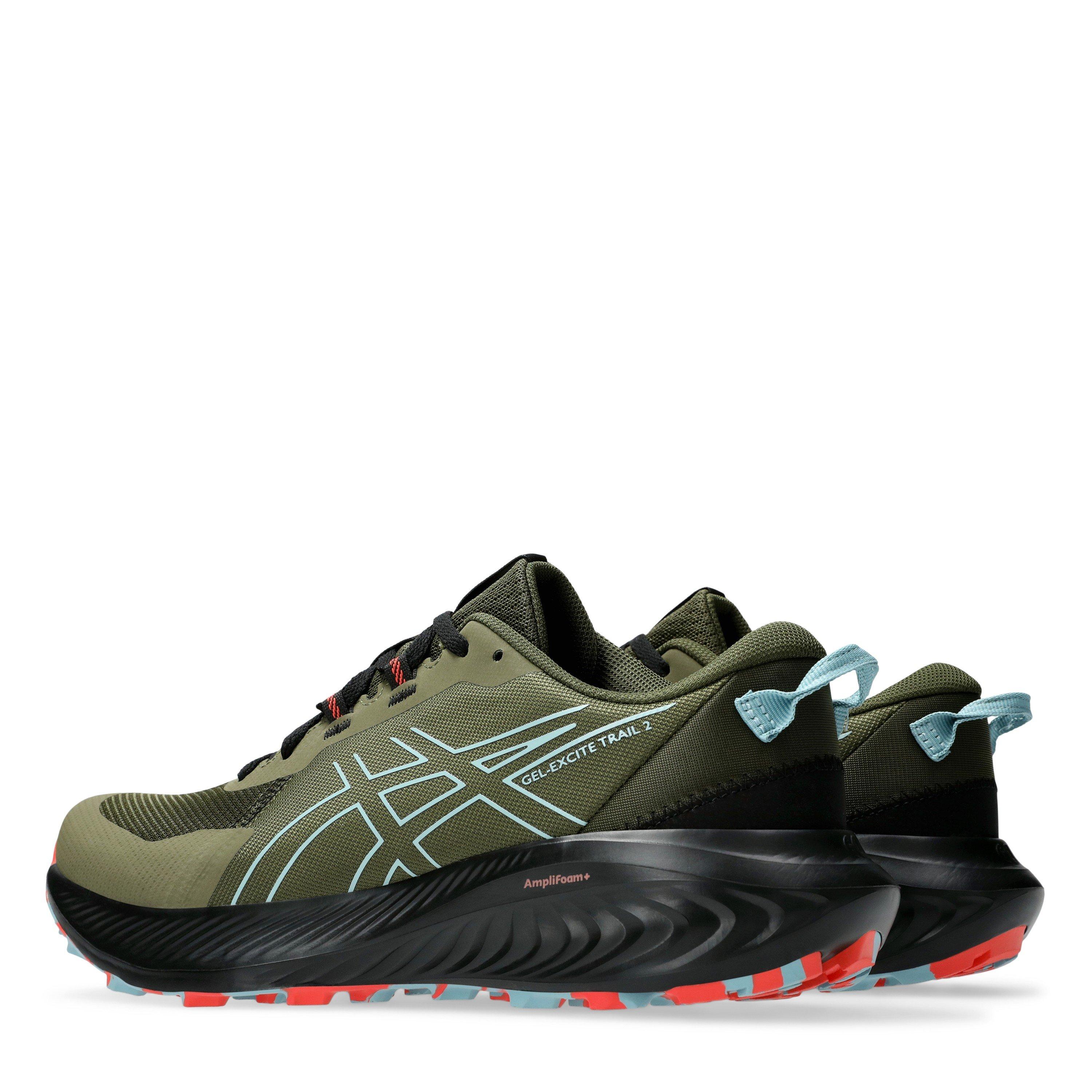 SMOGGreen/Blue - Asics - GEL Excite Trail 2 Mens Shoes - 5