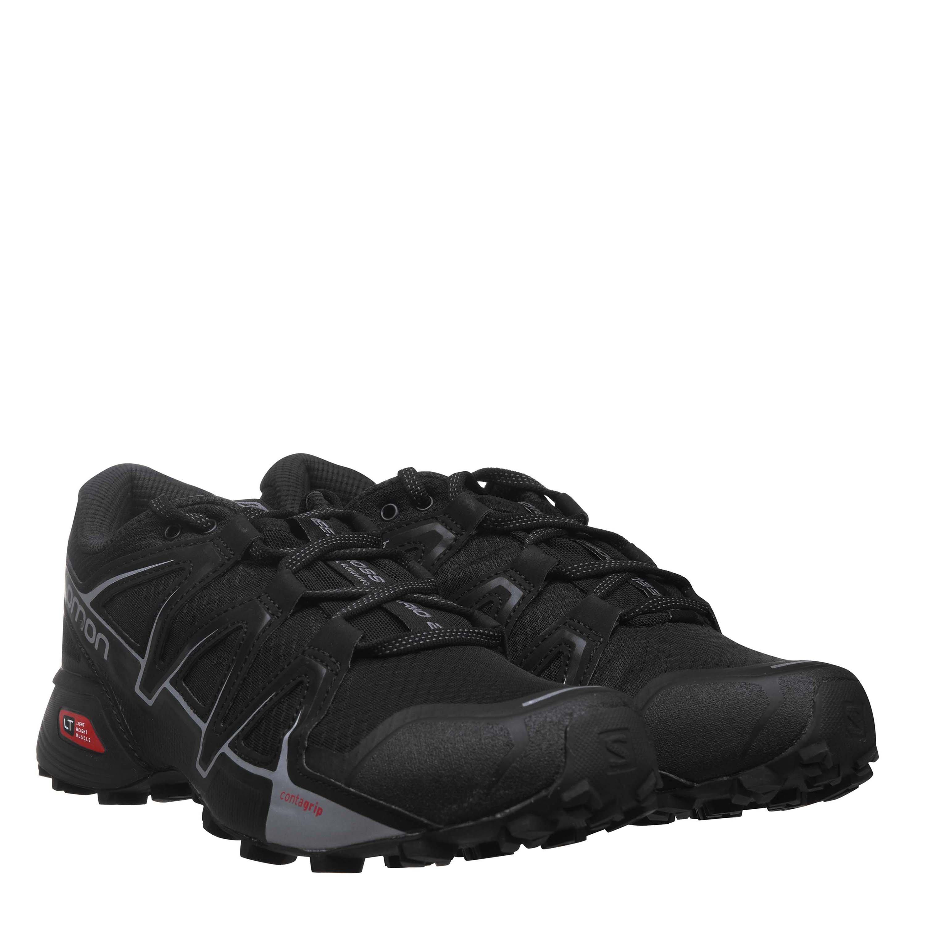 Schwarz/Schwarz - Salomon - Speedcross Vario 2 Mens Running Shoes - 3