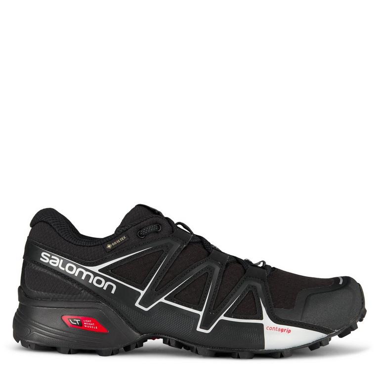 Noir/Noir - Salomon - Salomon Speedcross Vario 2 GoreTex Mens Trail Running Shoes - 1