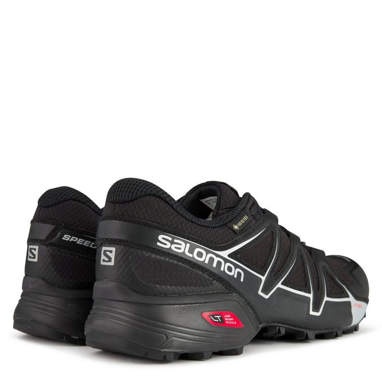 Noir/Noir - Salomon - Salomon Speedcross Vario 2 GoreTex Mens Trail Running Shoes - 4