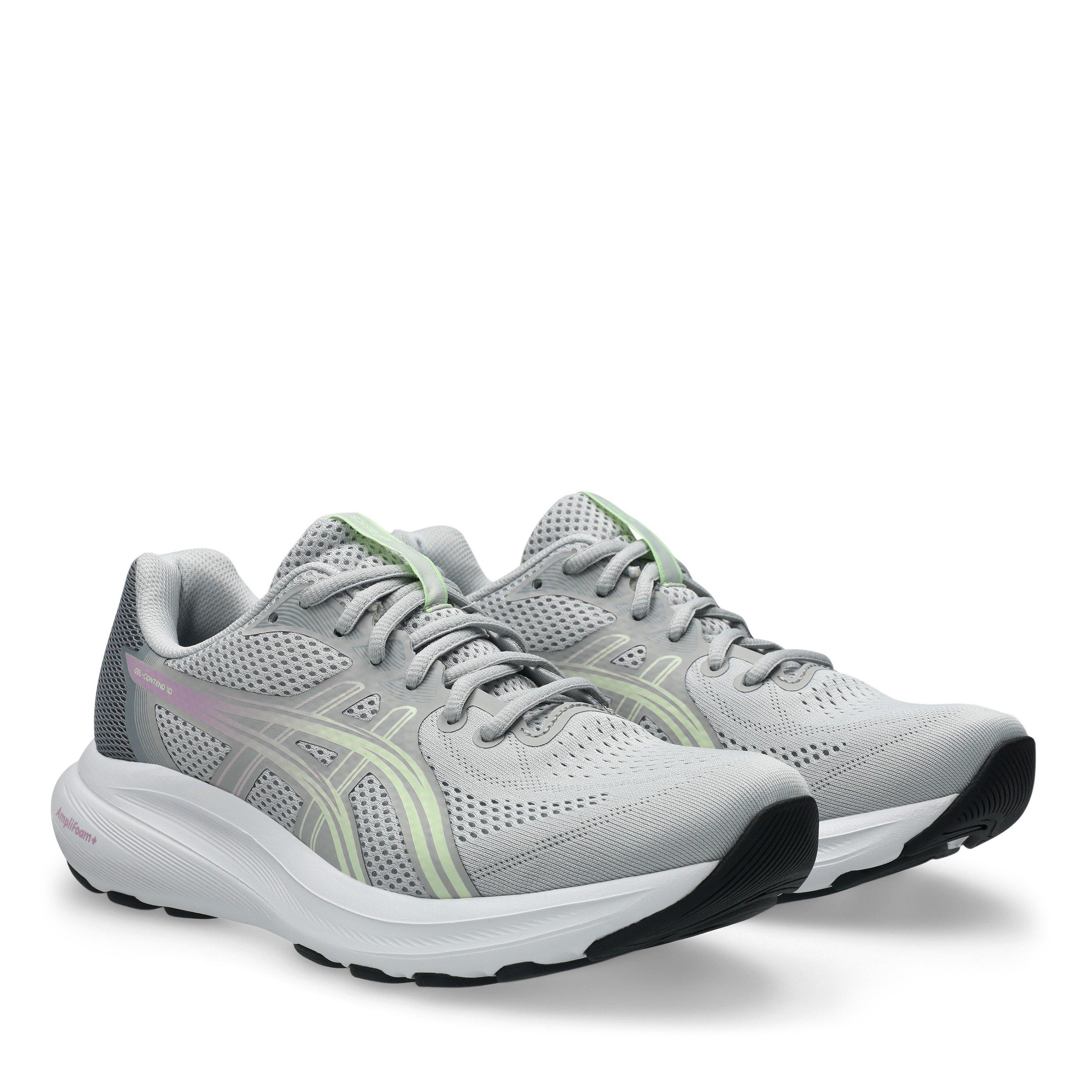 Concrete/Lilac - Asics - GEL-Contend 10 Womens Running Shoes - 4