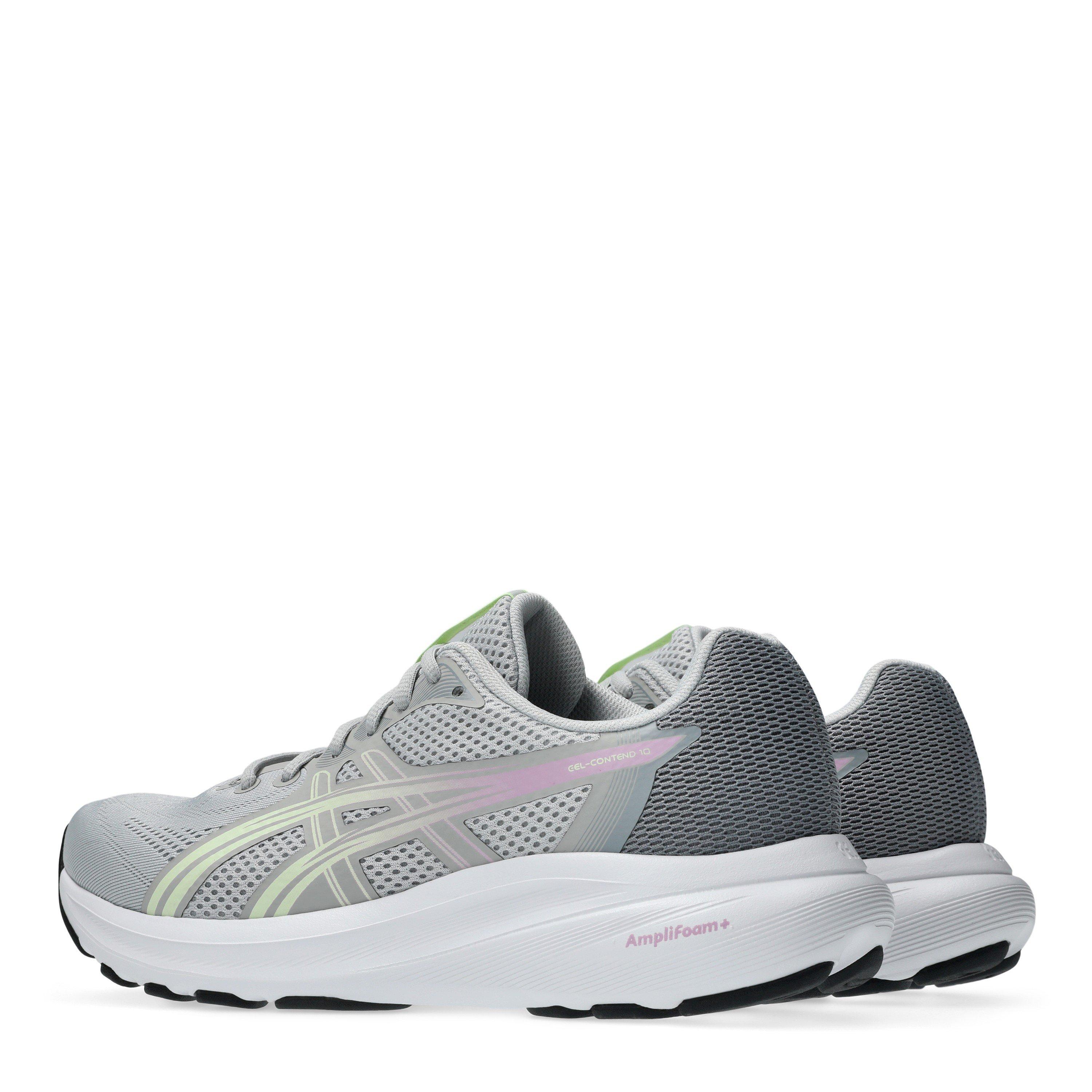 Concrete/Lilac - Asics - GEL-Contend 10 Womens Running Shoes - 5