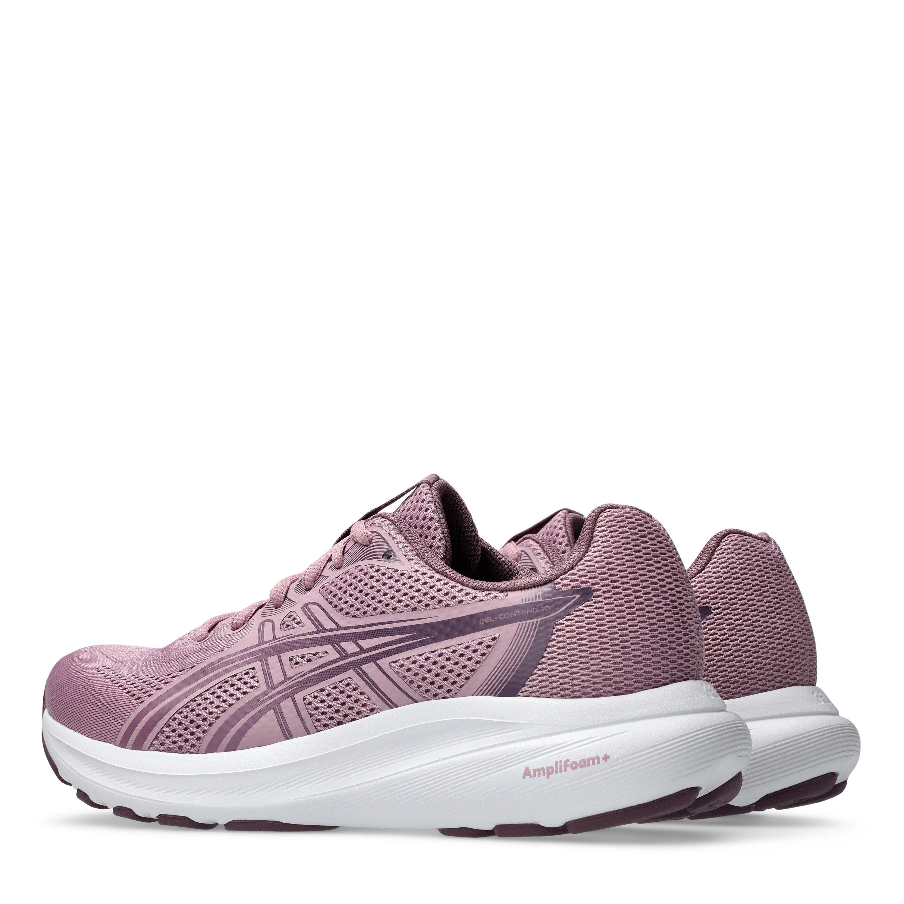 Purple/Mauve - Asics - Women's Gel-Contend 10 Road Running Shoes - 5