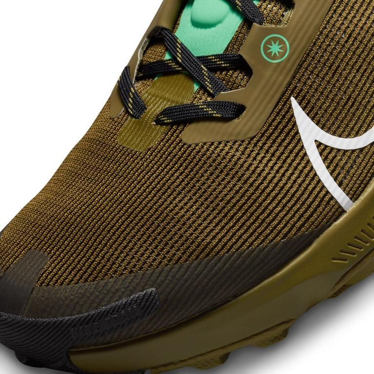 Olive/Vert - Nike - React Terra Kiger 9 Men's Trail Running Shoes - 7