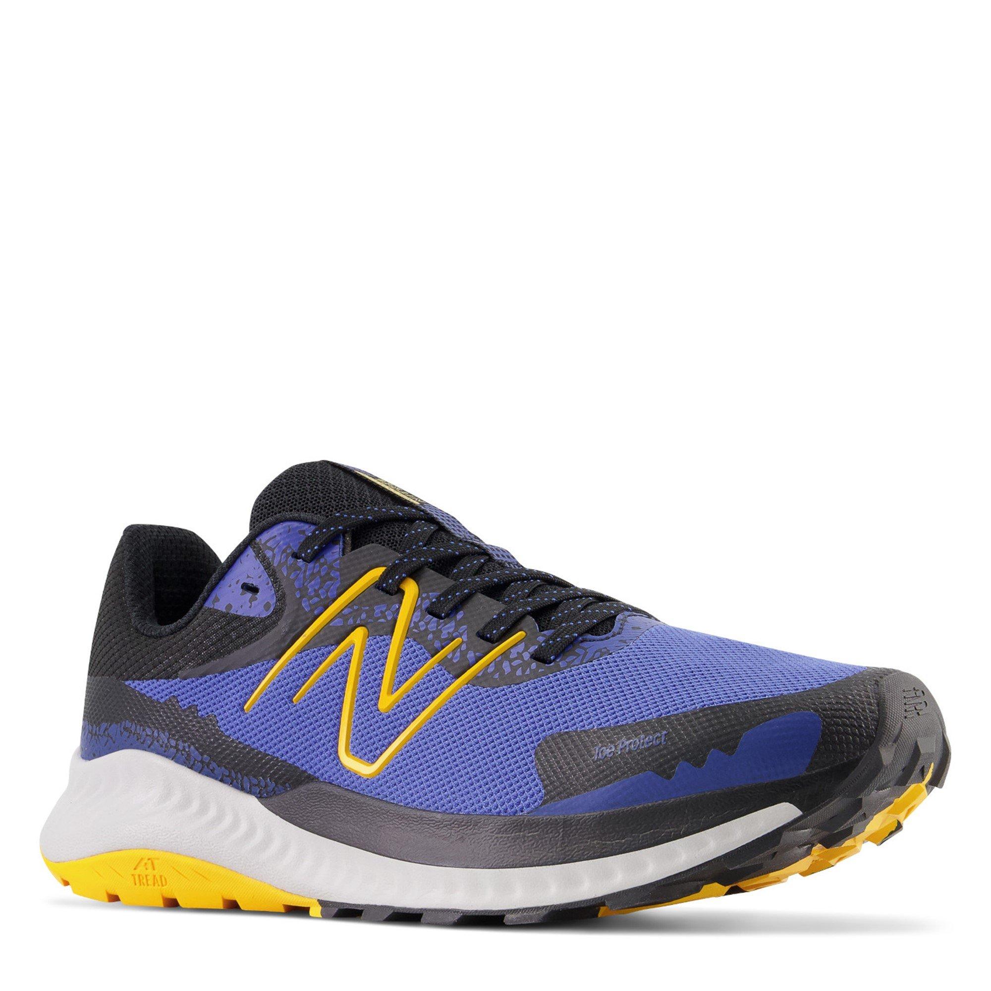 Navy/Orange - New Balance - DynaSoft Nitrel v5 Trail Running Shoes Mens - 4