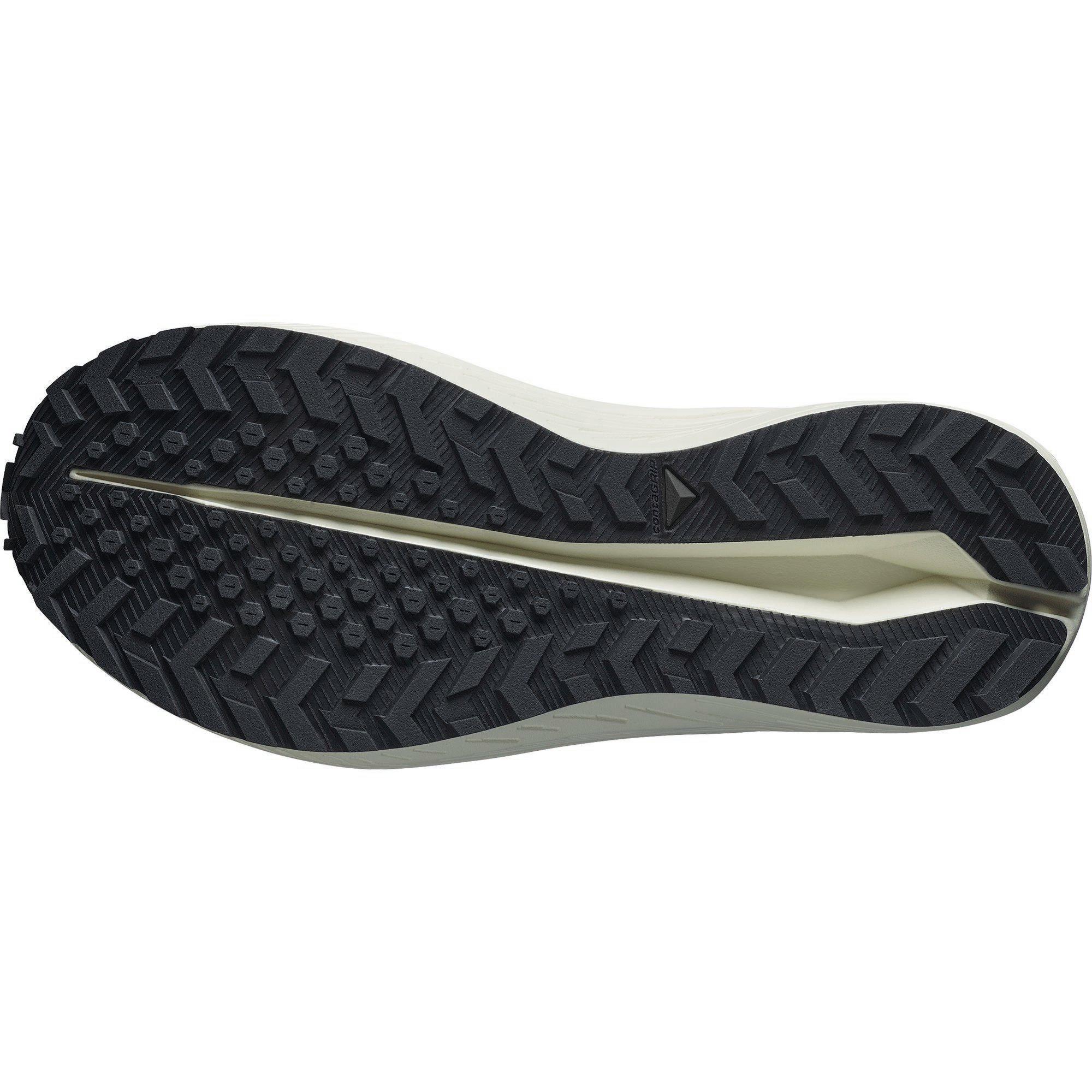 Vanilje/Sort - Salomon - Aero Flow Gravel GTX Trail Running Shoes Womens - 6