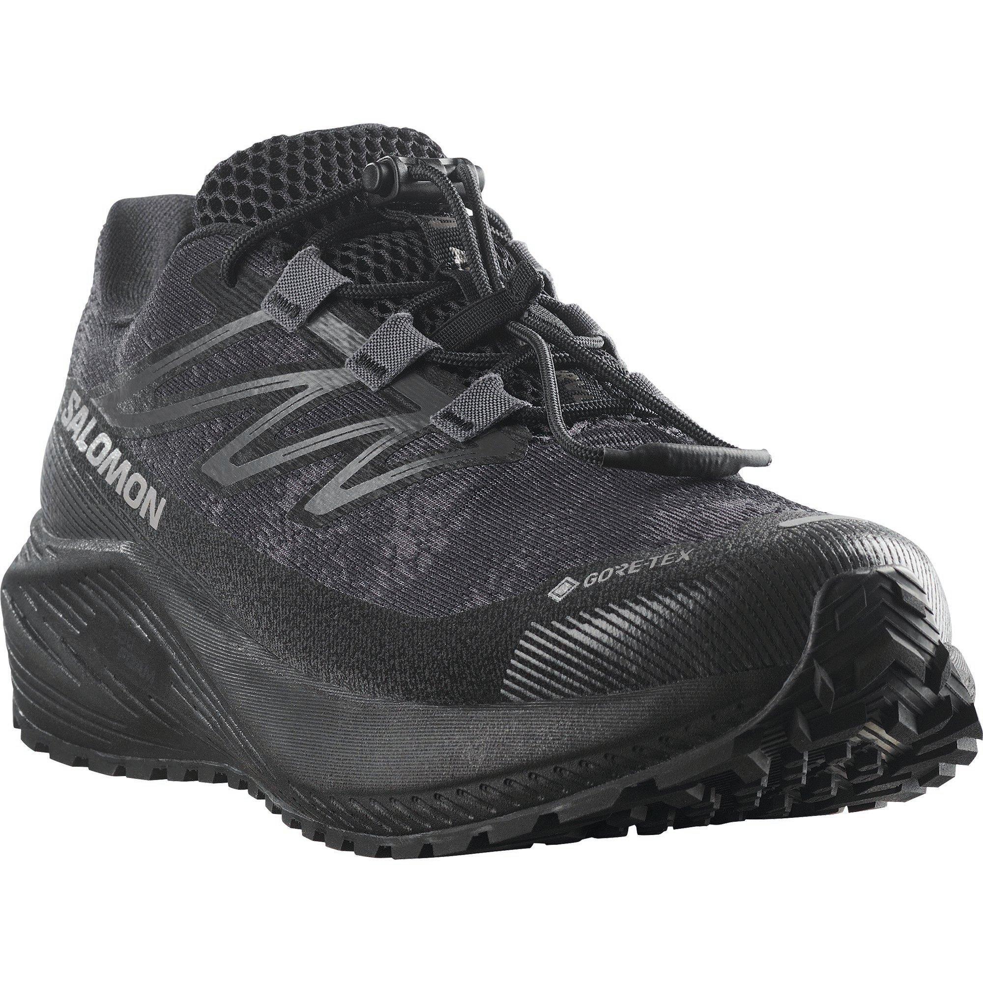 Noir/Noir - Salomon - Aero Flow Gravel GTX Trail Running Shoes Womens - 3