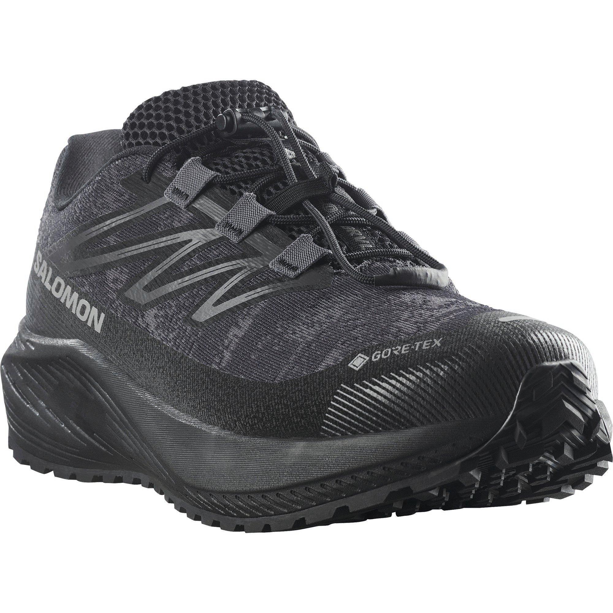Noir/Noir - Salomon - Aero Flow Gravel GTX Trail Running Shoes Mens - 3