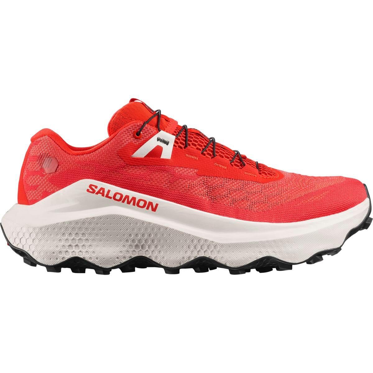 Fire/Vanilla - Salomon - Ultra Glide 4 Trail Running Shoes Mens - 1