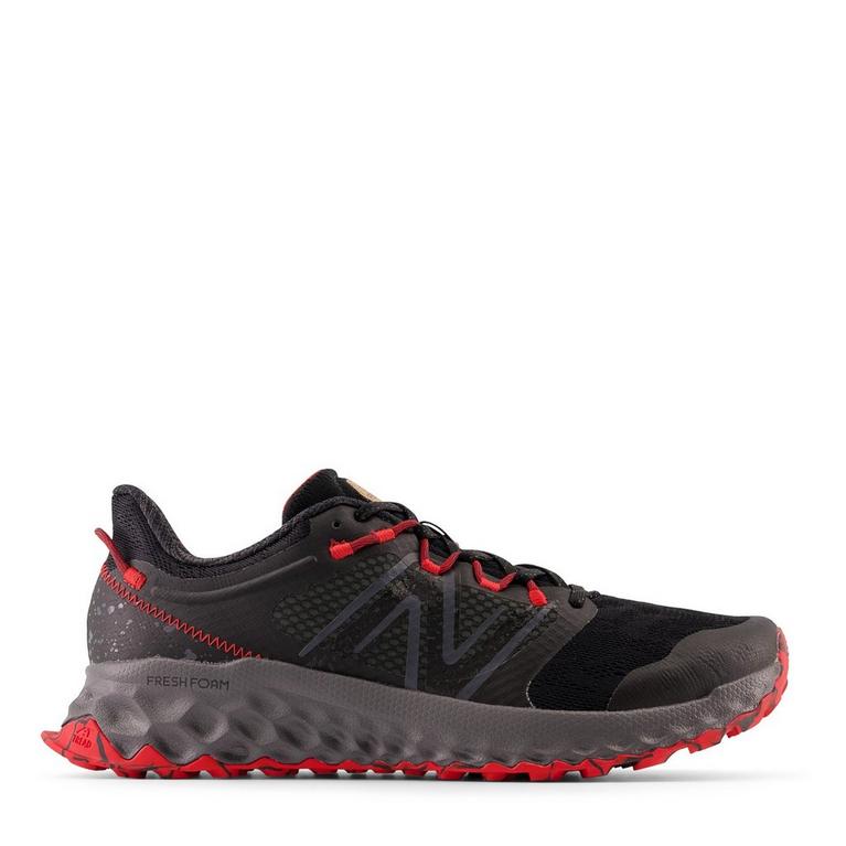 Noir/Rouge - New Balance - NB Fresh Foam Garoe Men's Trail Running Shoes - 1