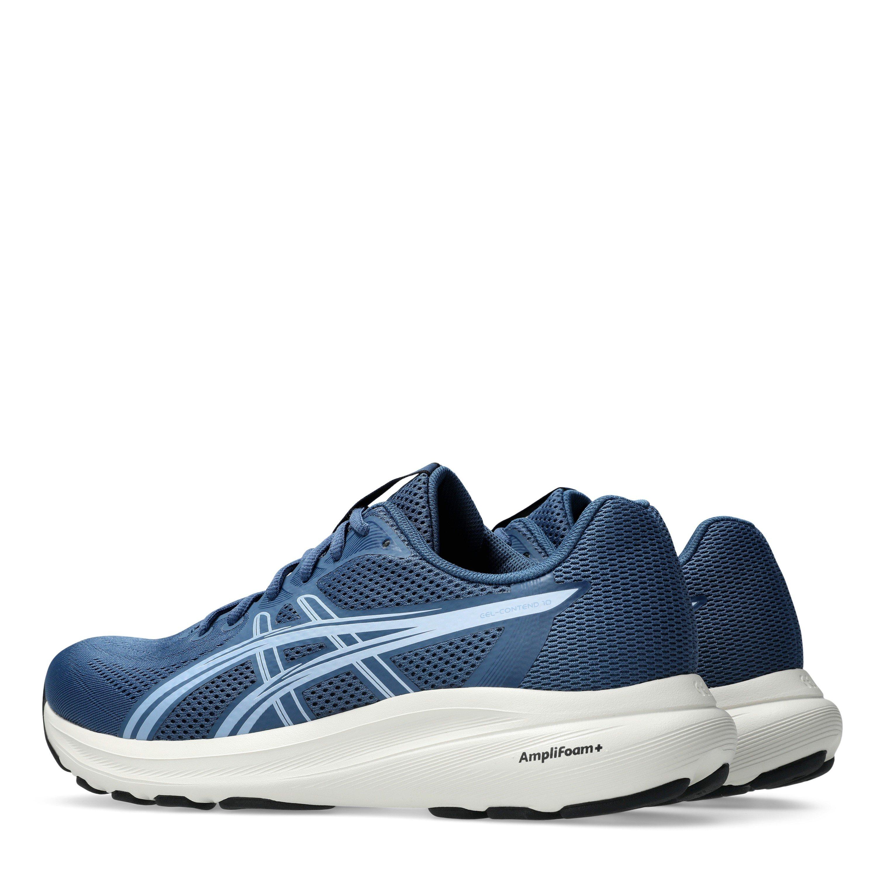 GShrk/Indigo - Asics - Men's Gel-Contend 10 Road Running Shoes - 5