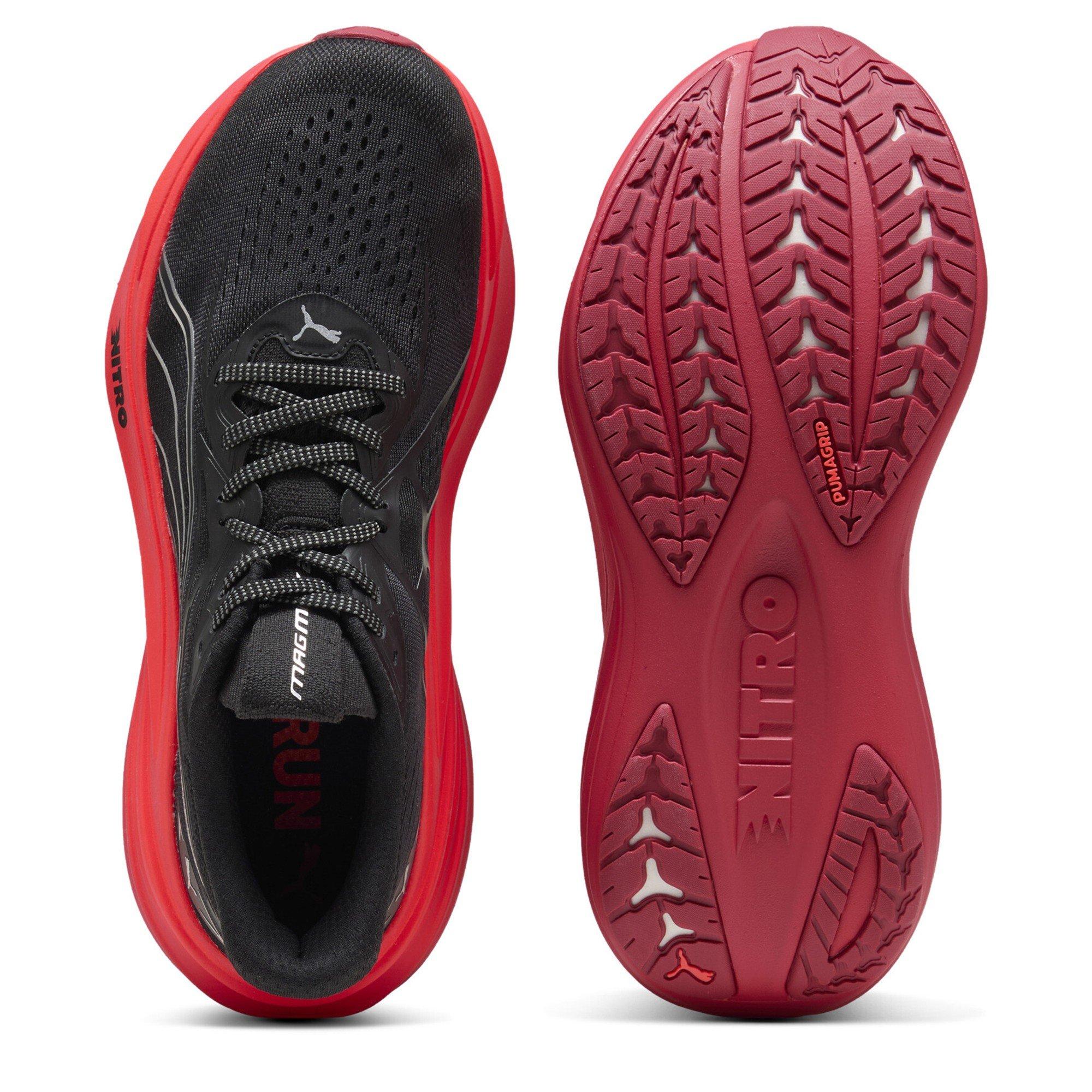 Black/Ultra Red - Puma - MagMax NITRO™ 2 Running Shoes Men - 3