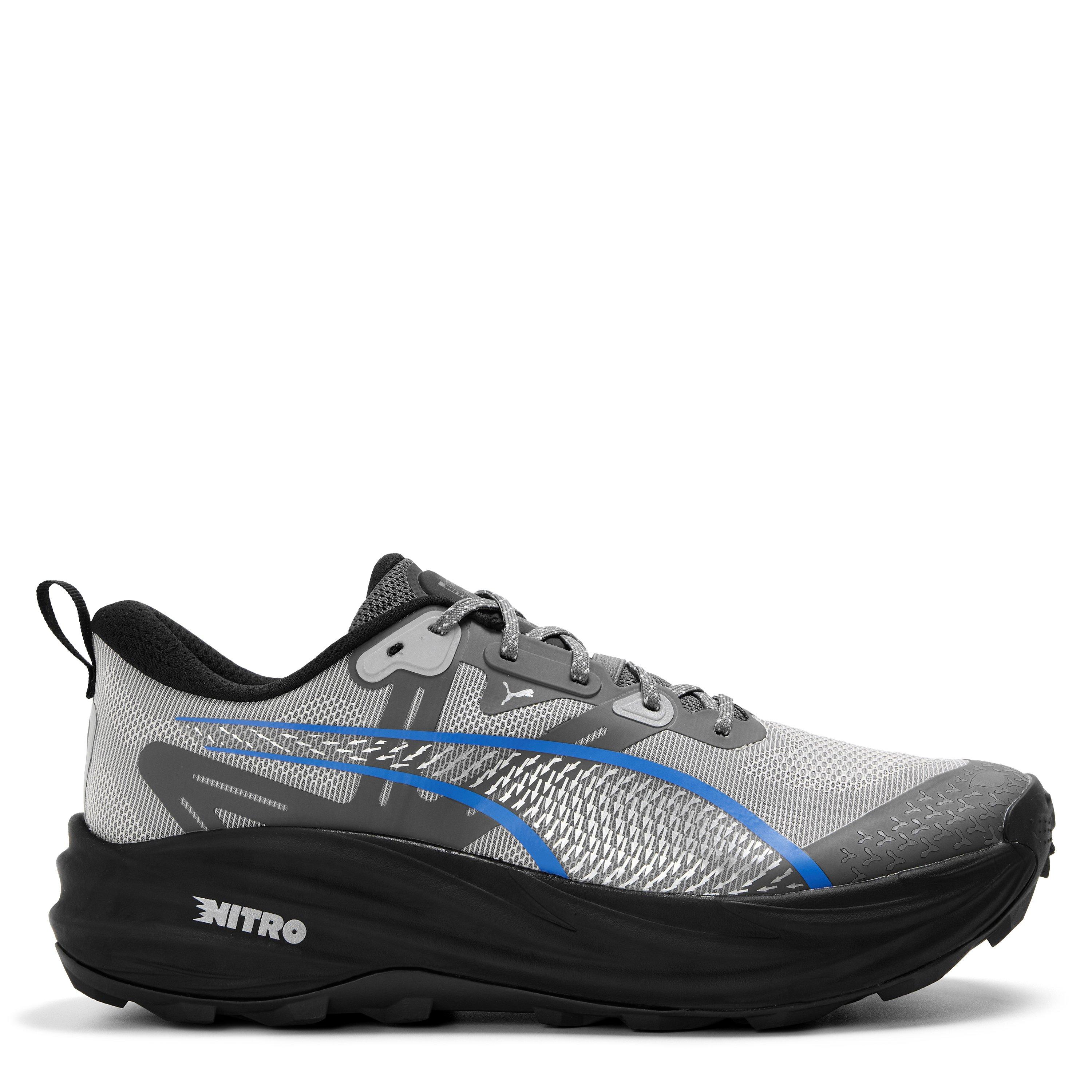 Grey/Blue - Puma - Men's Voyage Nitro Running Shoes - 1