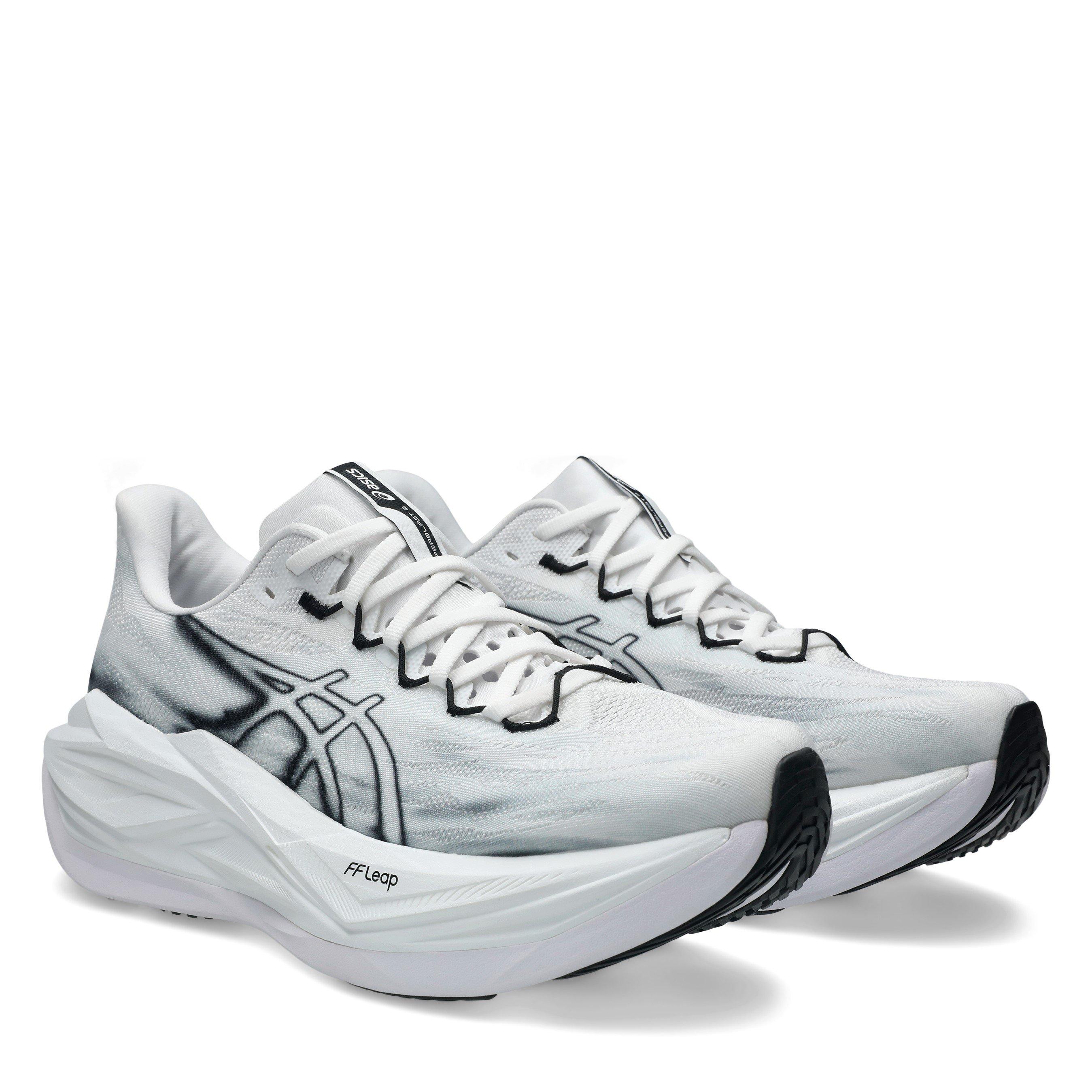 WHITE/BLACK - Asics - Superblast 3 Mens Running Shoes - 4