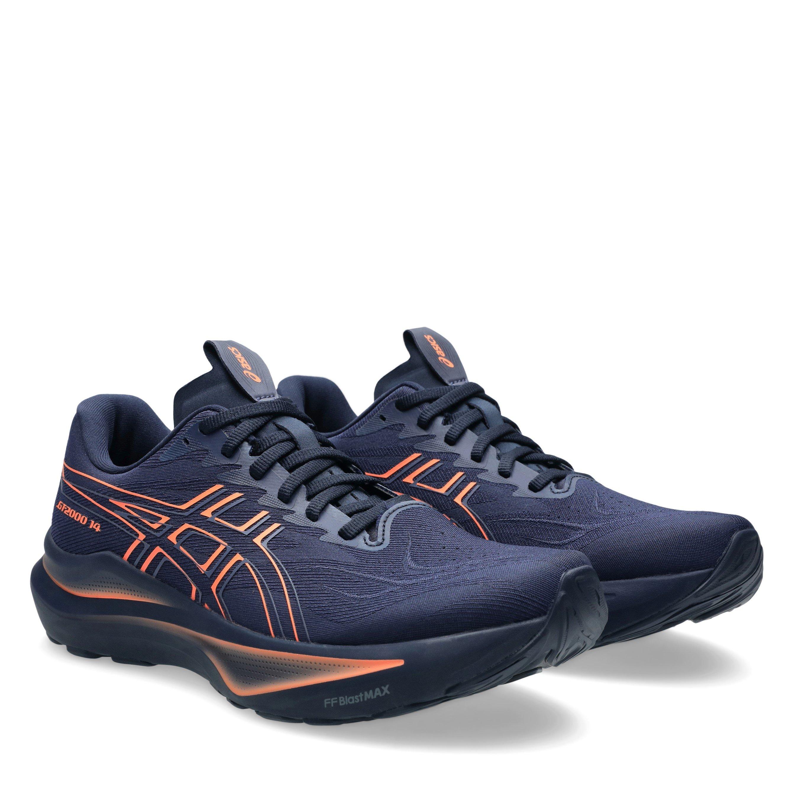 MIDNIGHT/CORAL - Asics - GT-2000 14 Mens Running Shoes - 4