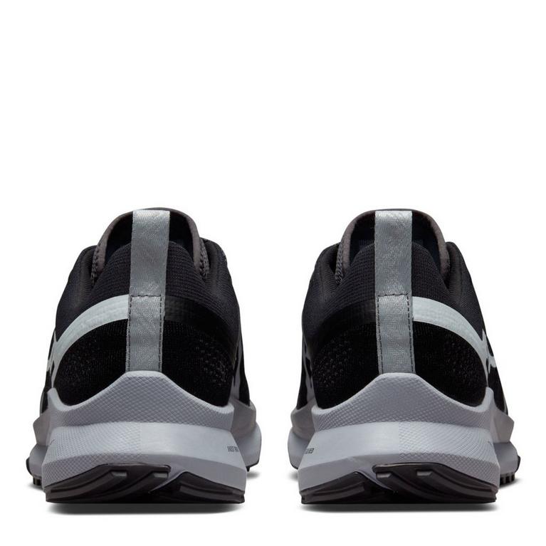 Noir/Gris - Nike - React Pegasus 4 Mens Trail Running Shoes - 5