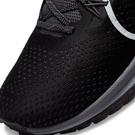 Noir/Gris - Nike - React Pegasus 4 Mens Trail Running Shoes - 7