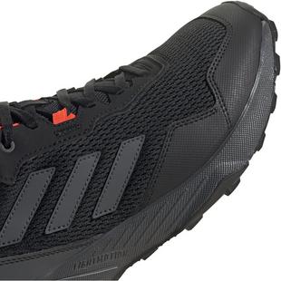 Blk/Grey/S.Red - adidas - Tracefinder Mens Trail Running Shoes - 7