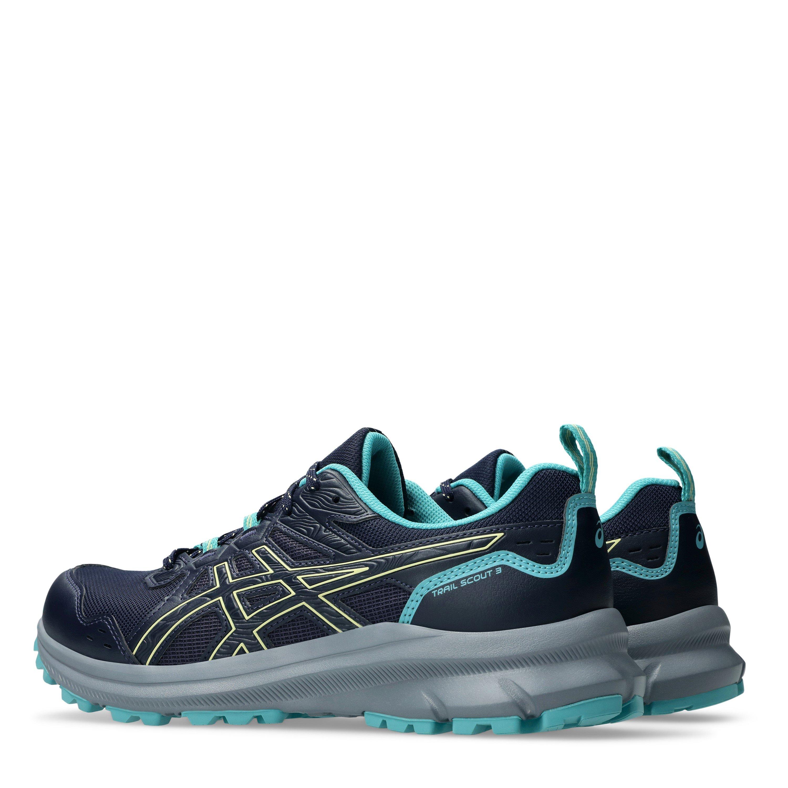 MIDNIGHT/YELLOW - Asics - Trail Scout 3 Mens Trail Running Shoes - 5