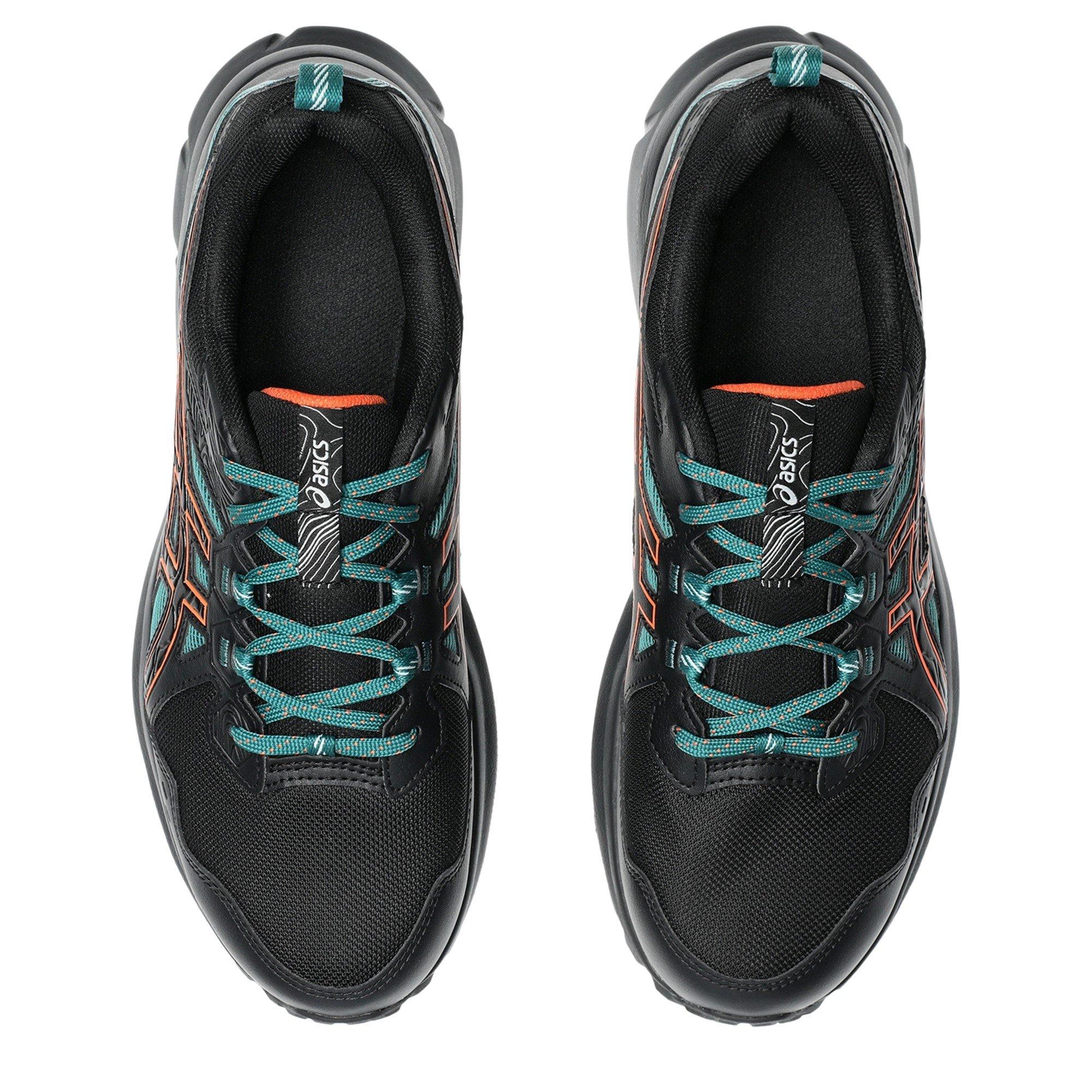 BLACK/ORANGE - Asics - Trail Scout 3 Mens Trail Running Shoes - 6