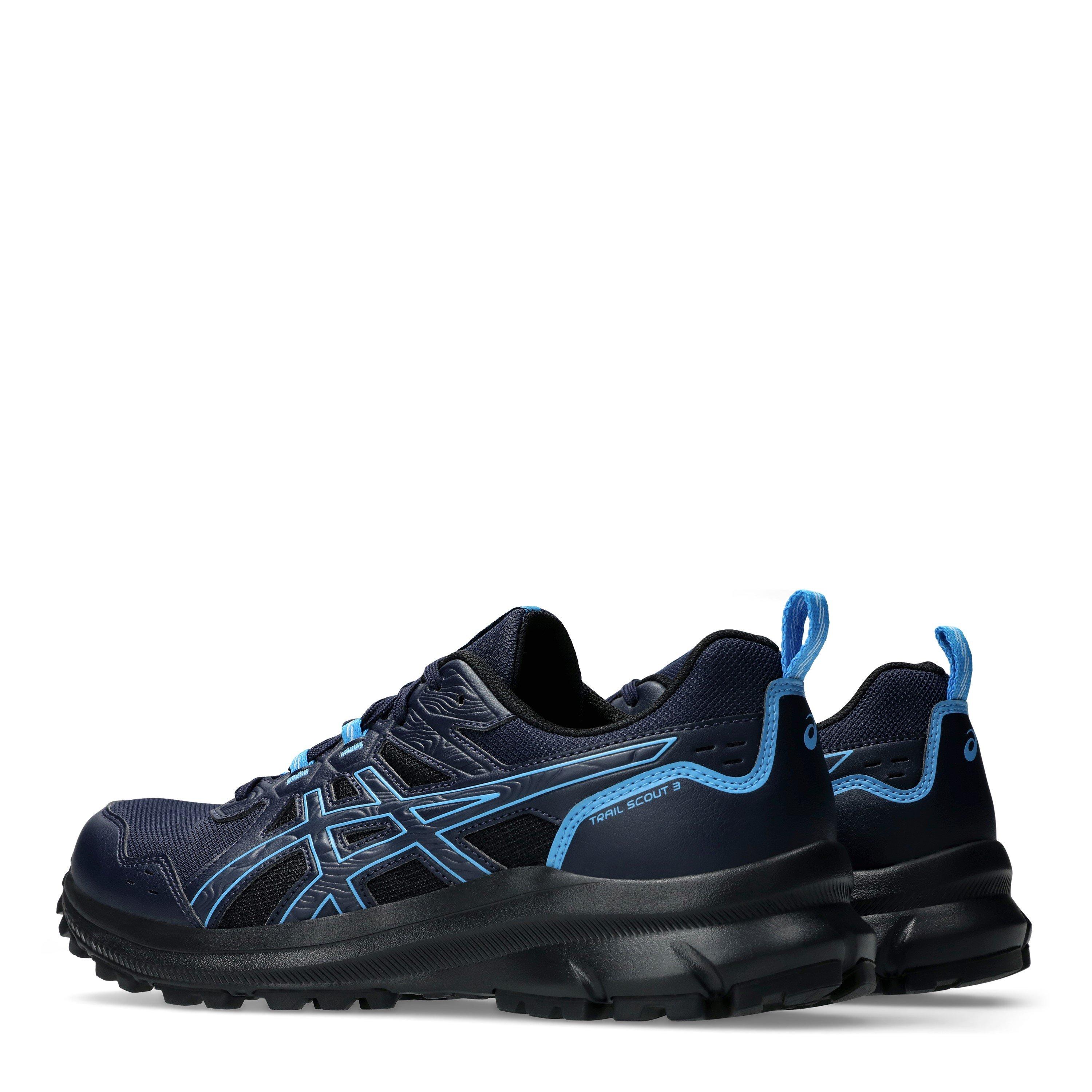 MIDNIGHT/BLUE - Asics - Trail Scout 3 Mens Trail Running Shoes - 5