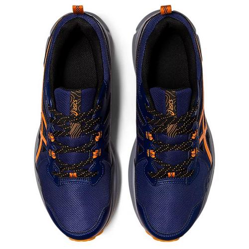 OCEAN/BR ORANGE - Asics - Trail Scout 3 Mens Trail Running Shoes - 3