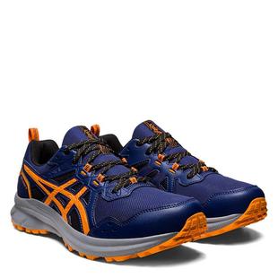 OCEAN/BR ORANGE - Asics - Trail Scout 3 Mens Trail Running Shoes - 5