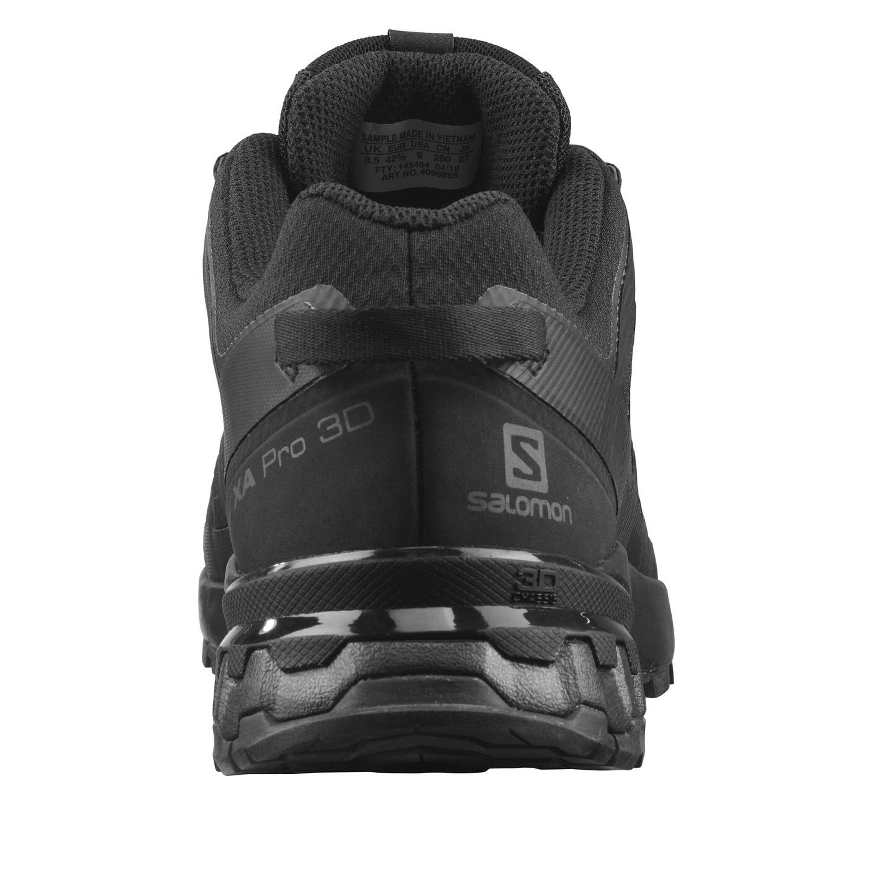 Crno/Crno - Salomon - XA Pro V8 GTX Trail Running Shoes Mens - 5