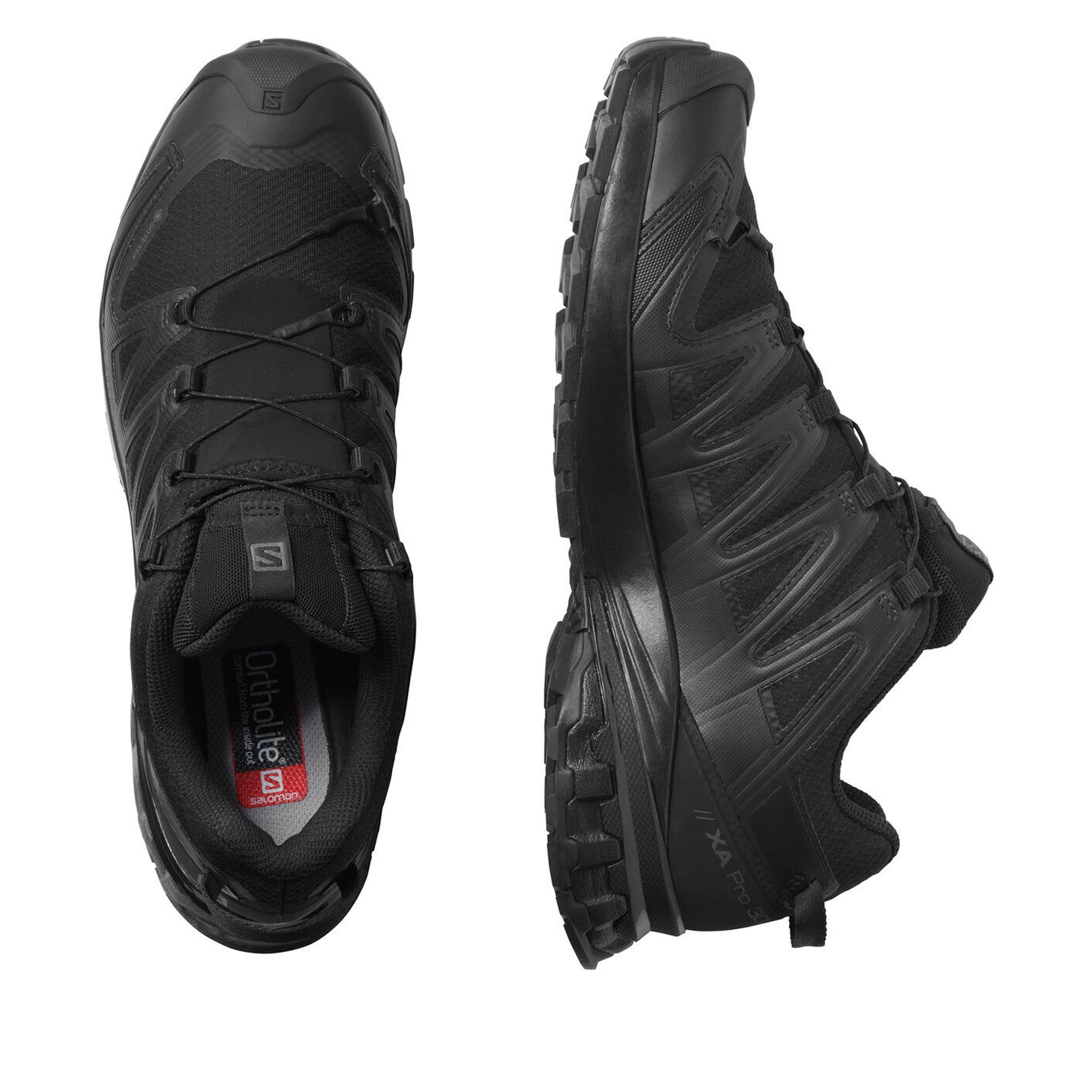 Crno/Crno - Salomon - XA Pro V8 GTX Trail Running Shoes Mens - 6