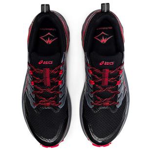 BLACK/ELEC RED - Asics - GEL Trabuco Terra Mens Trail Running Shoes - 3