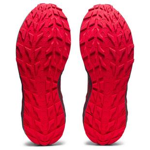 BLACK/ELEC RED - Asics - GEL Trabuco Terra Mens Trail Running Shoes - 4