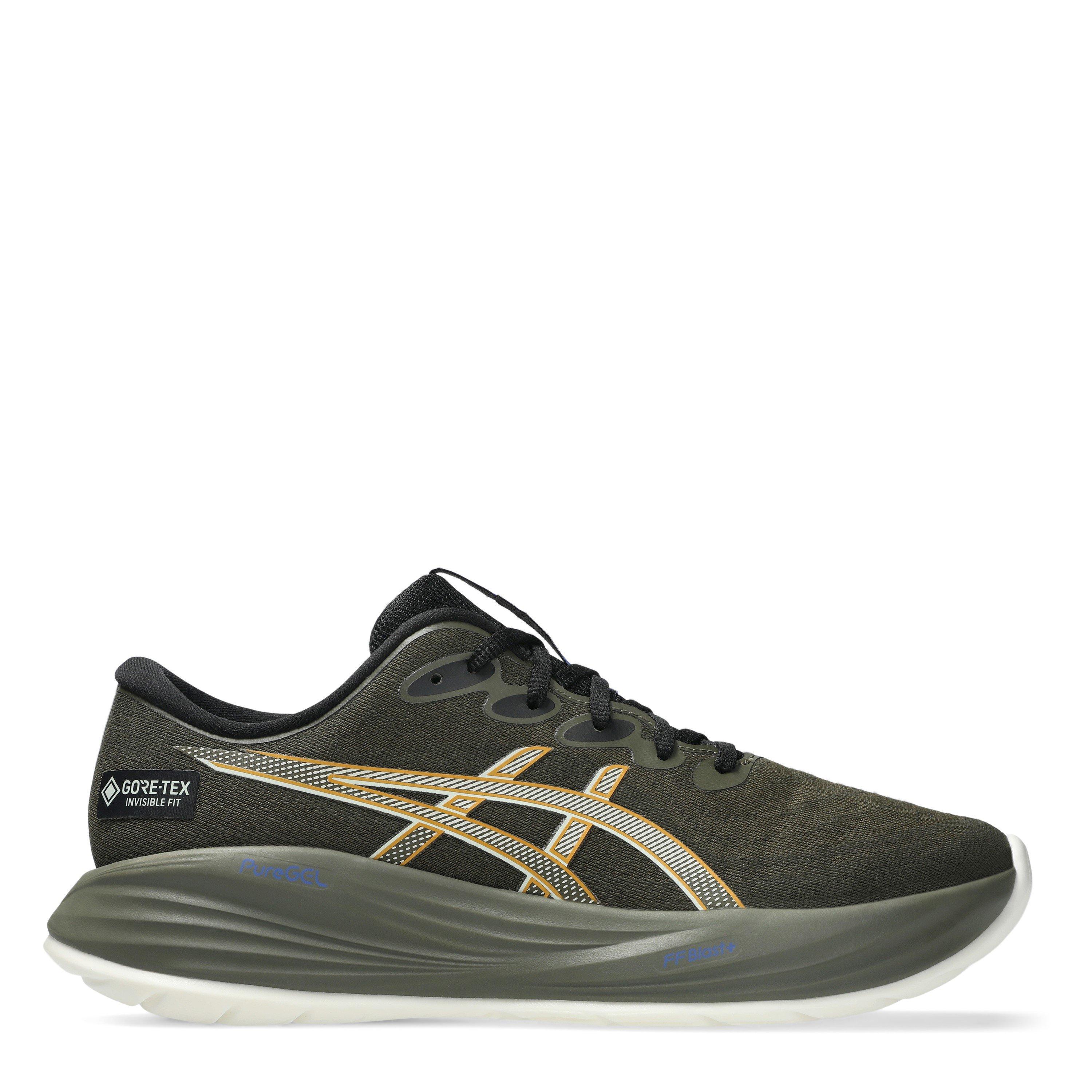 Brown Stone/Grn - Asics - Men's Gel Cumulus GTX Running Shoes - 1