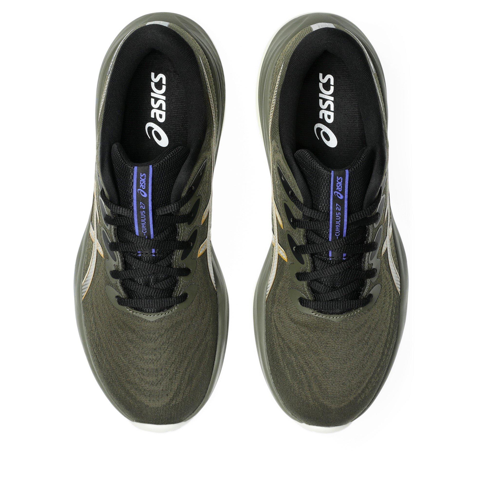 Brown Stone/Grn - Asics - Gel Cumulus GTX Running Shoes - 6