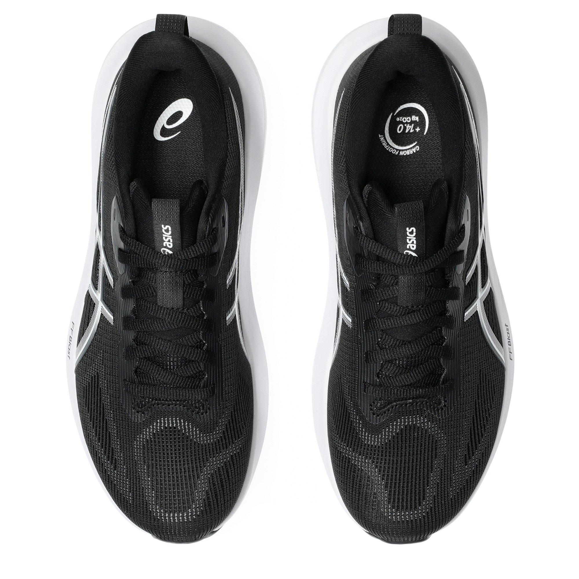 Black/White - Asics - Everyday Neutral Road Running Shoes - 6