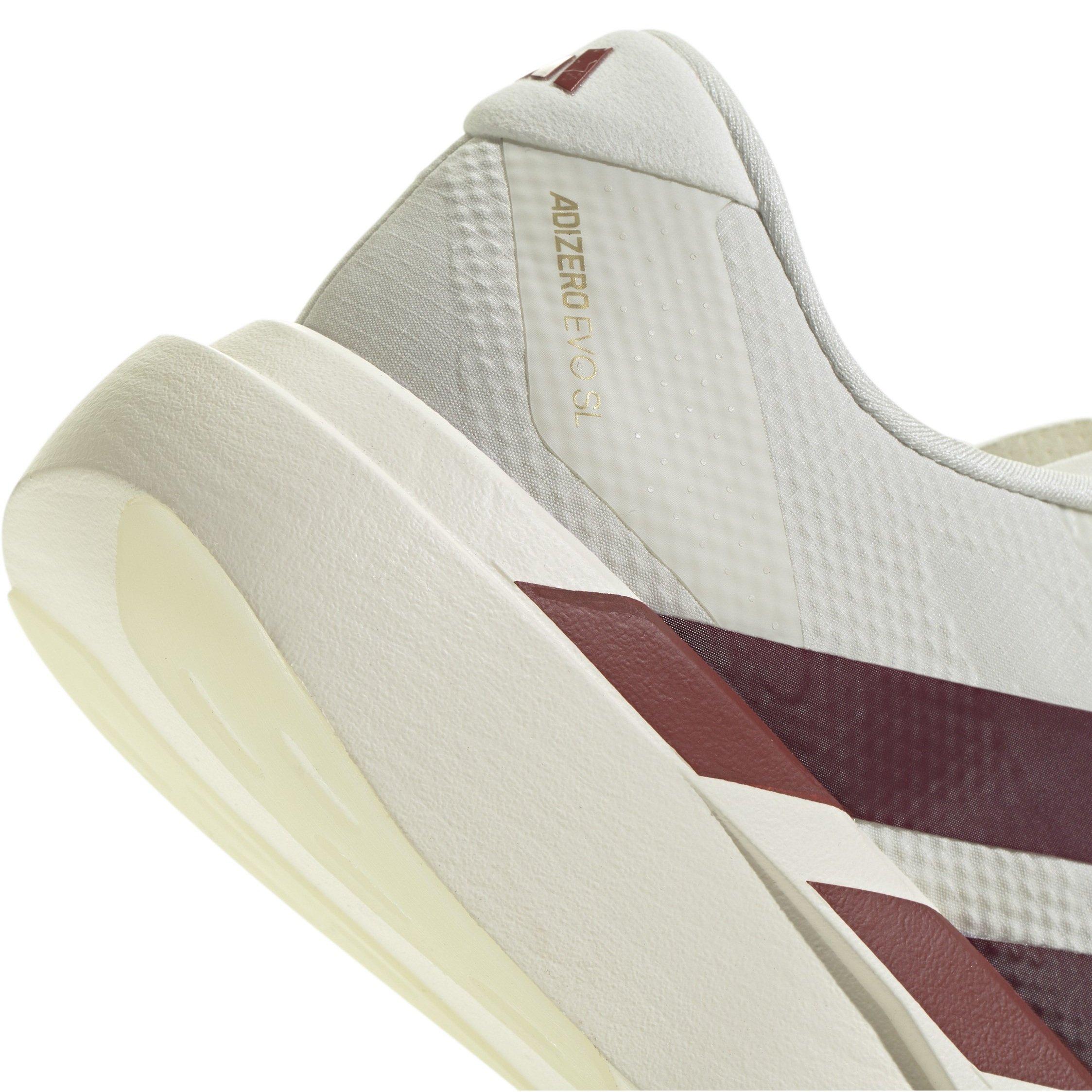 Wht/Maroon/Red - adidas - Adidas Adizero EVO SL Woven Mens Shoes - 7